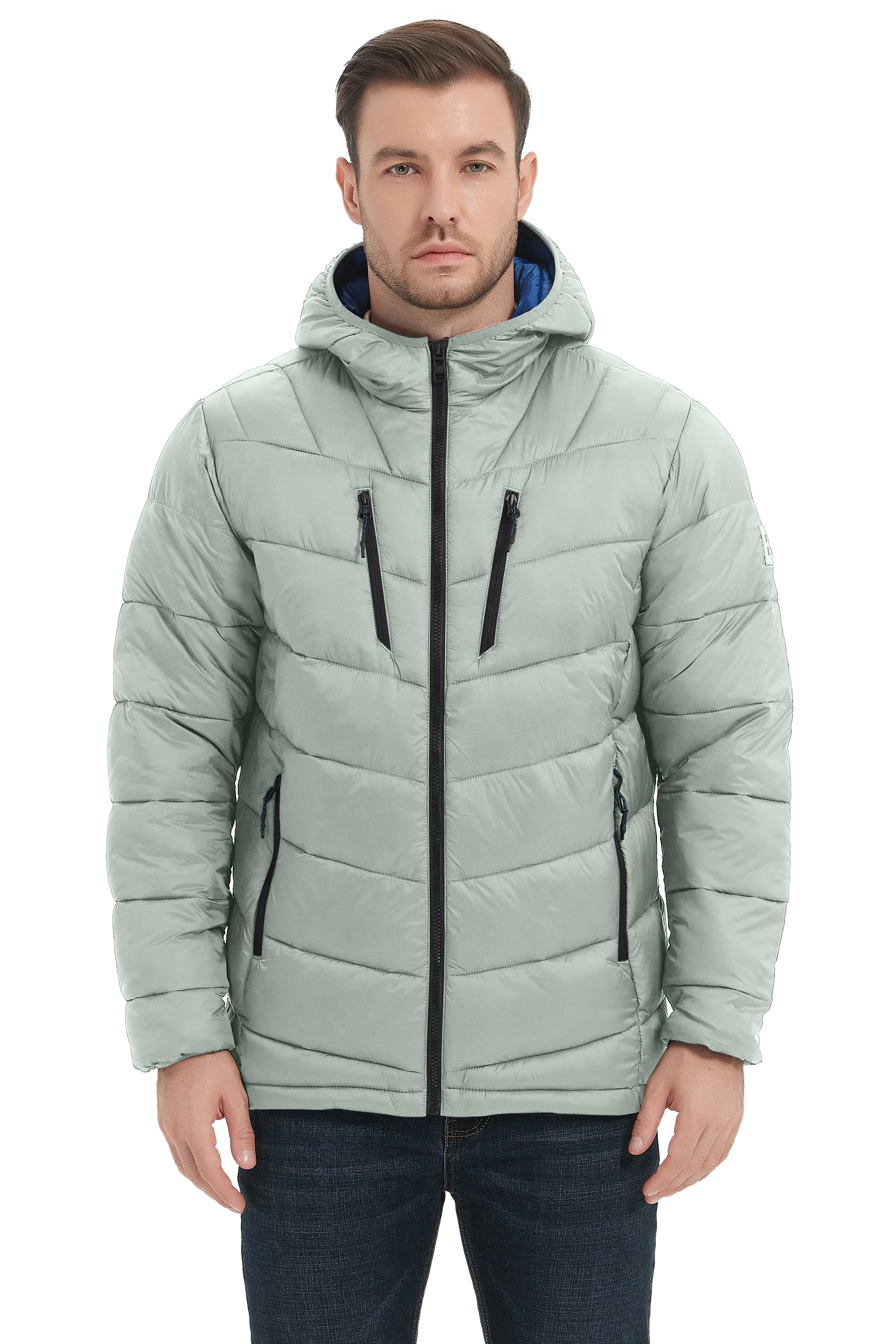 Chevron Quilted Jacket - Image 16