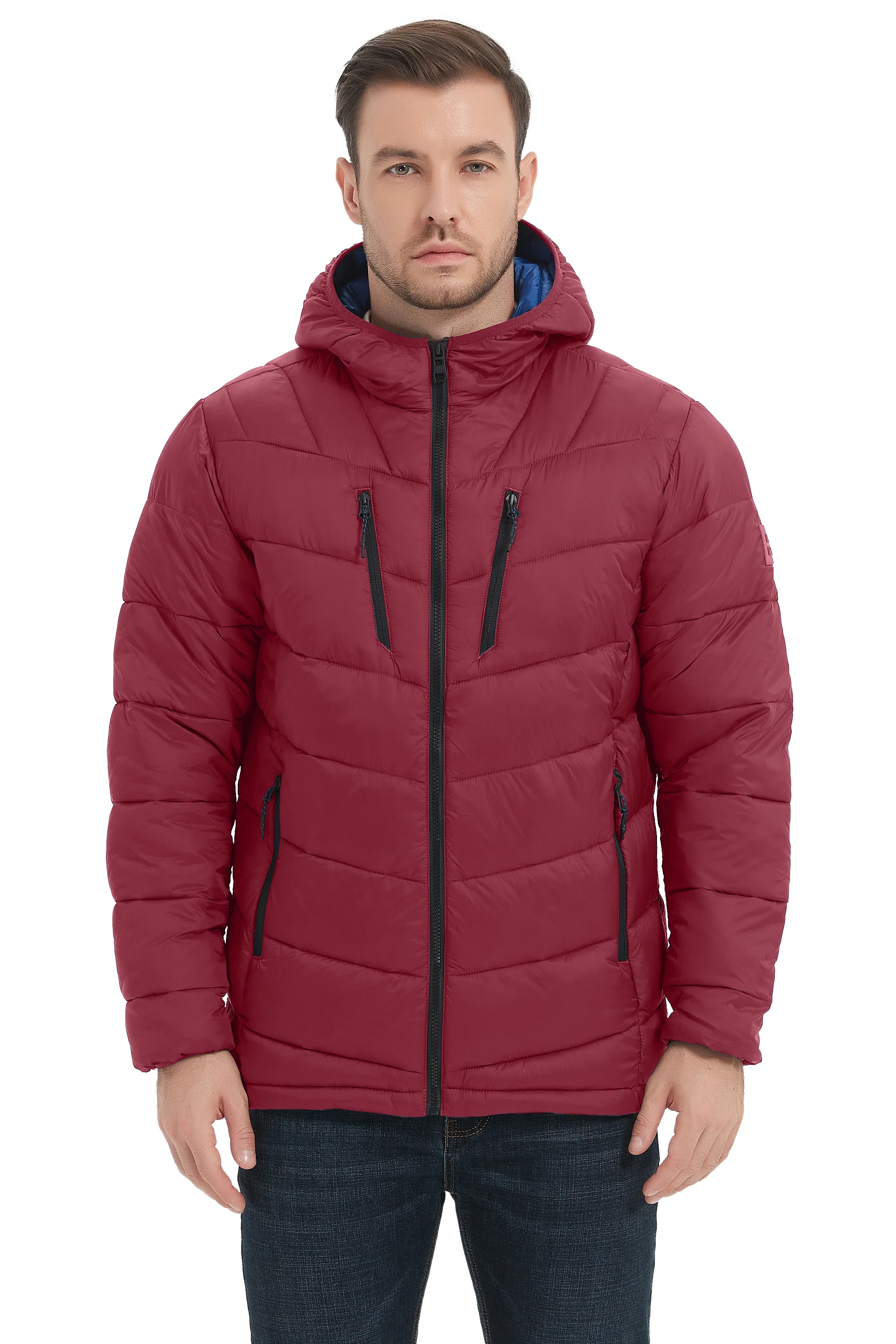 Chevron Quilted Jacket - Image 21