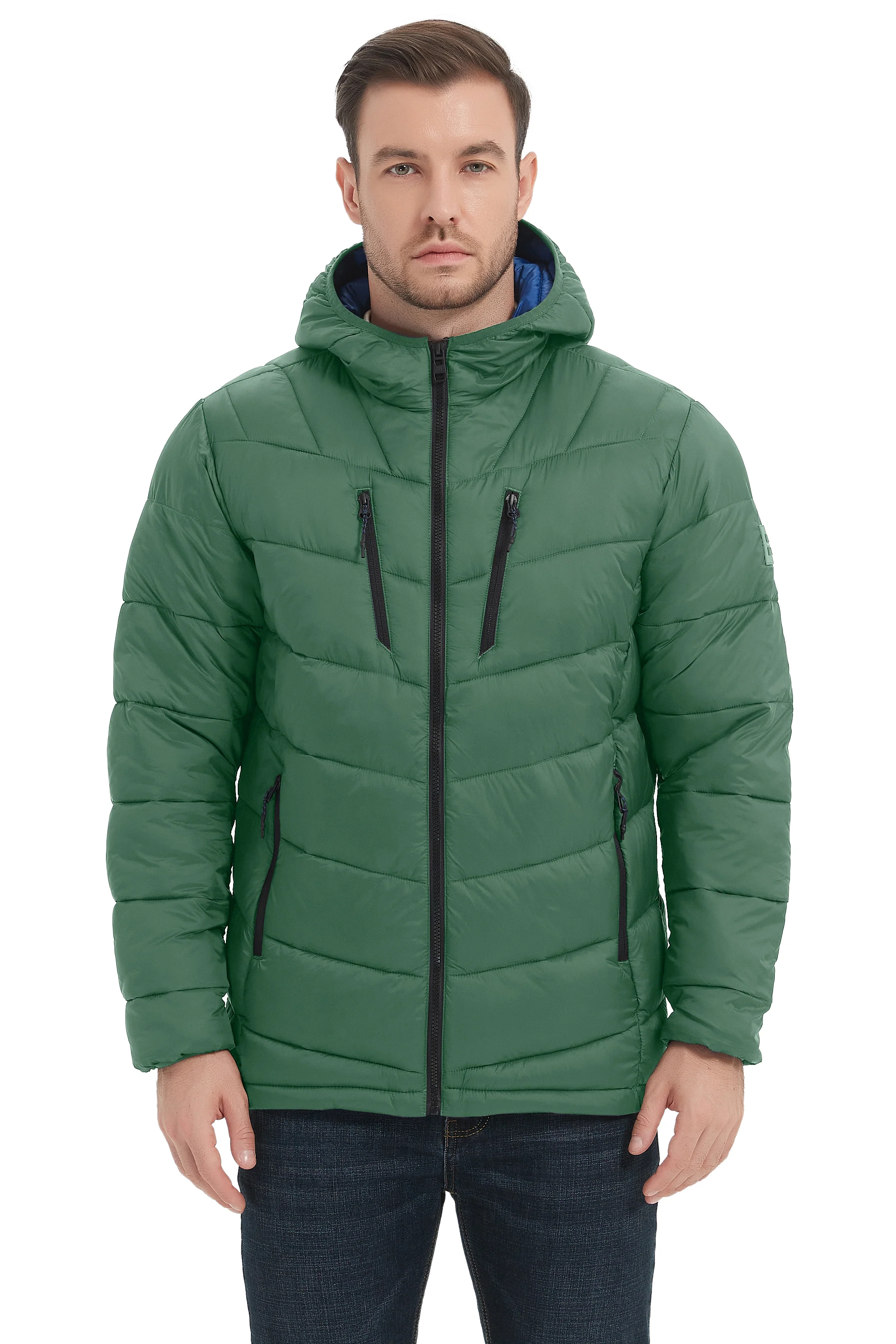 Chevron Quilted Jacket - Image 26