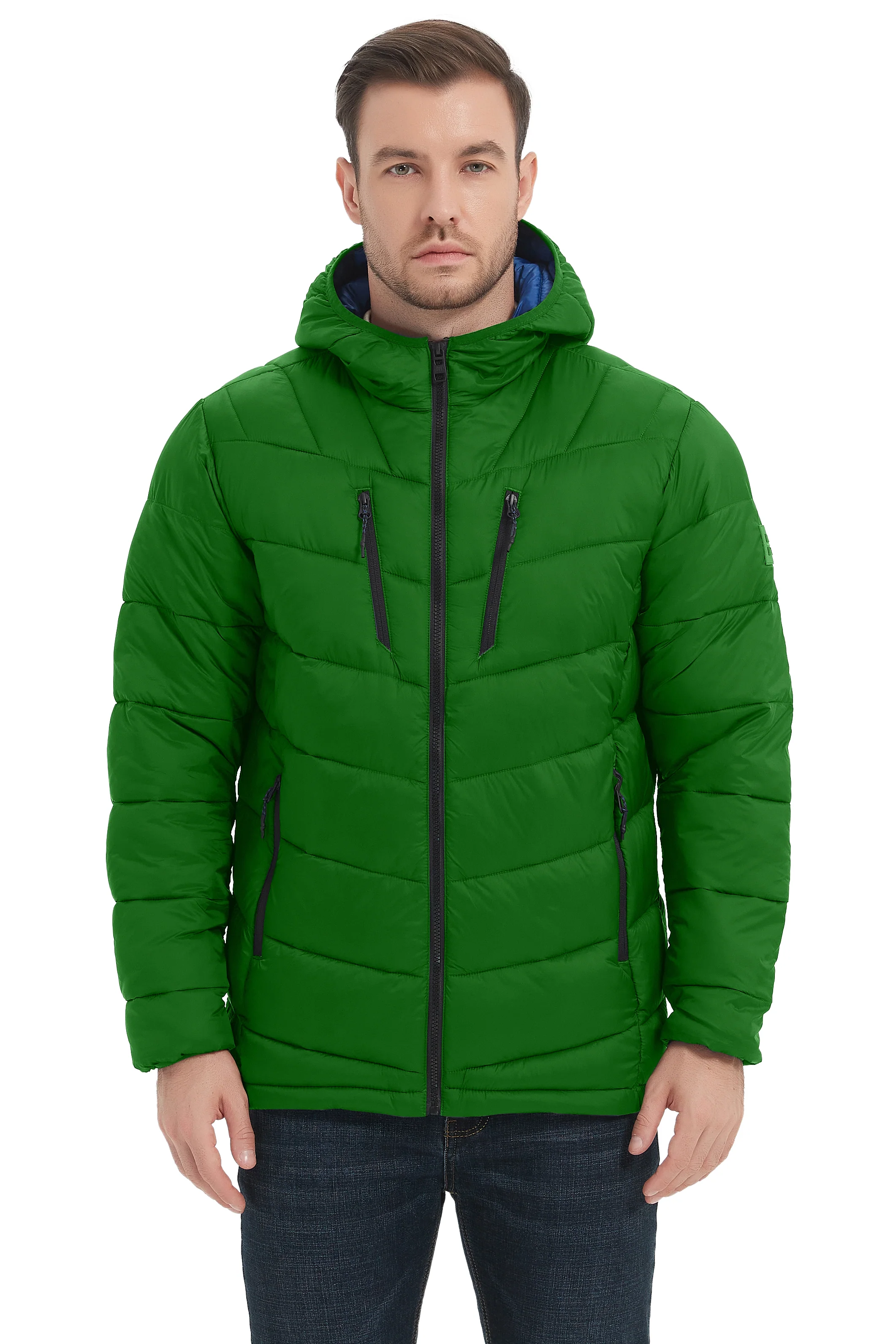 Chevron Quilted Jacket - Image 31