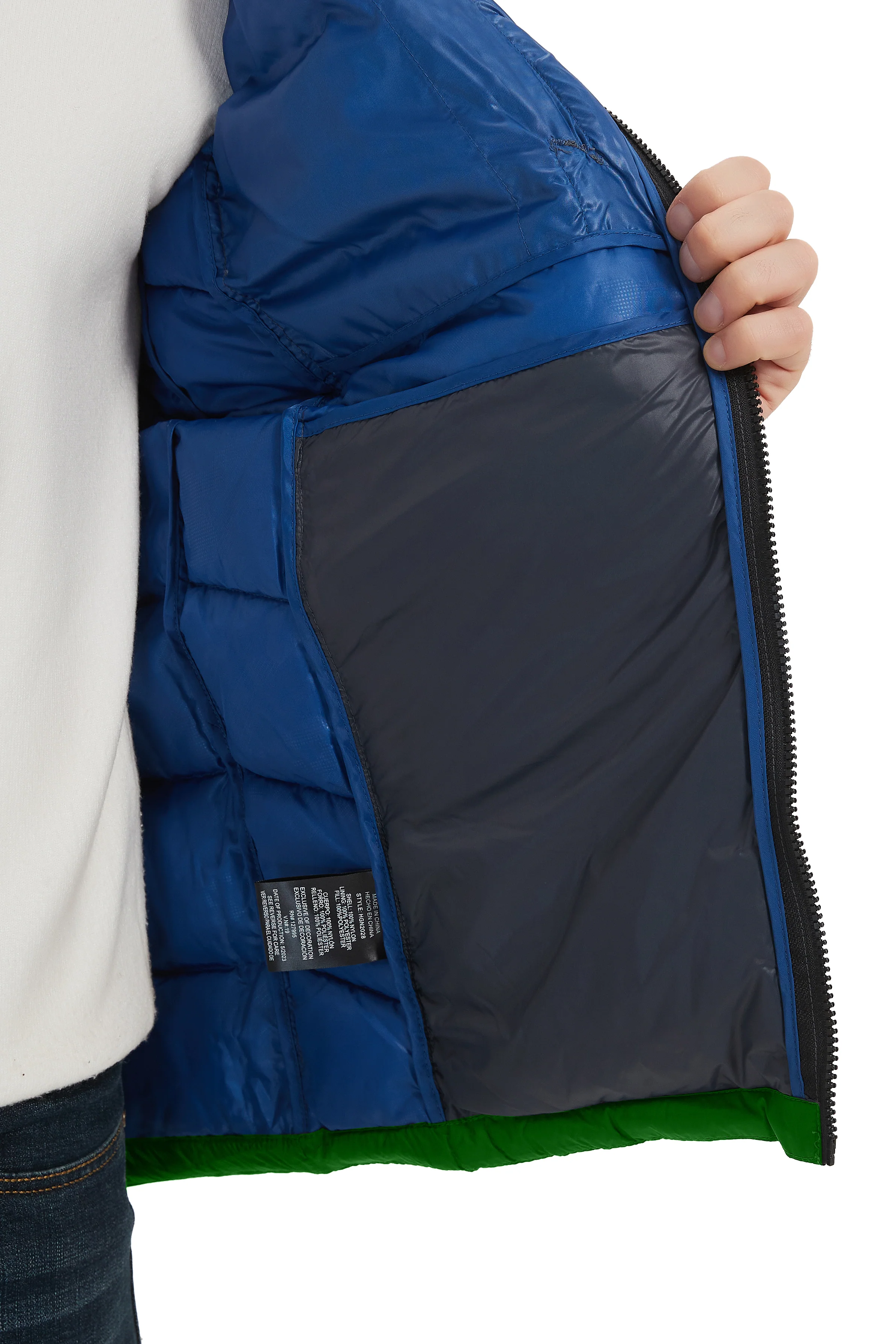 Chevron Quilted Jacket - Image 34