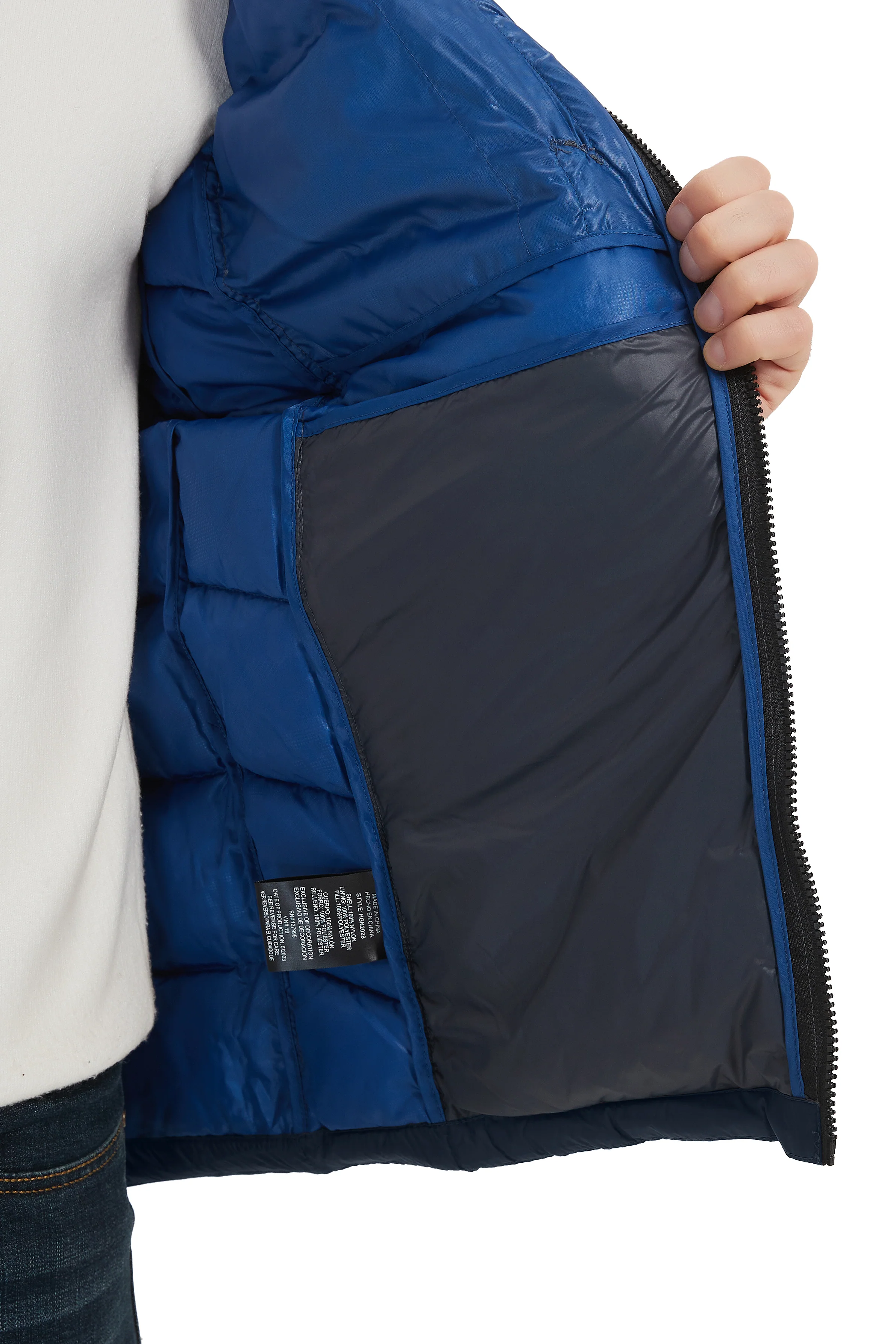 Chevron Quilted Jacket - Image 9