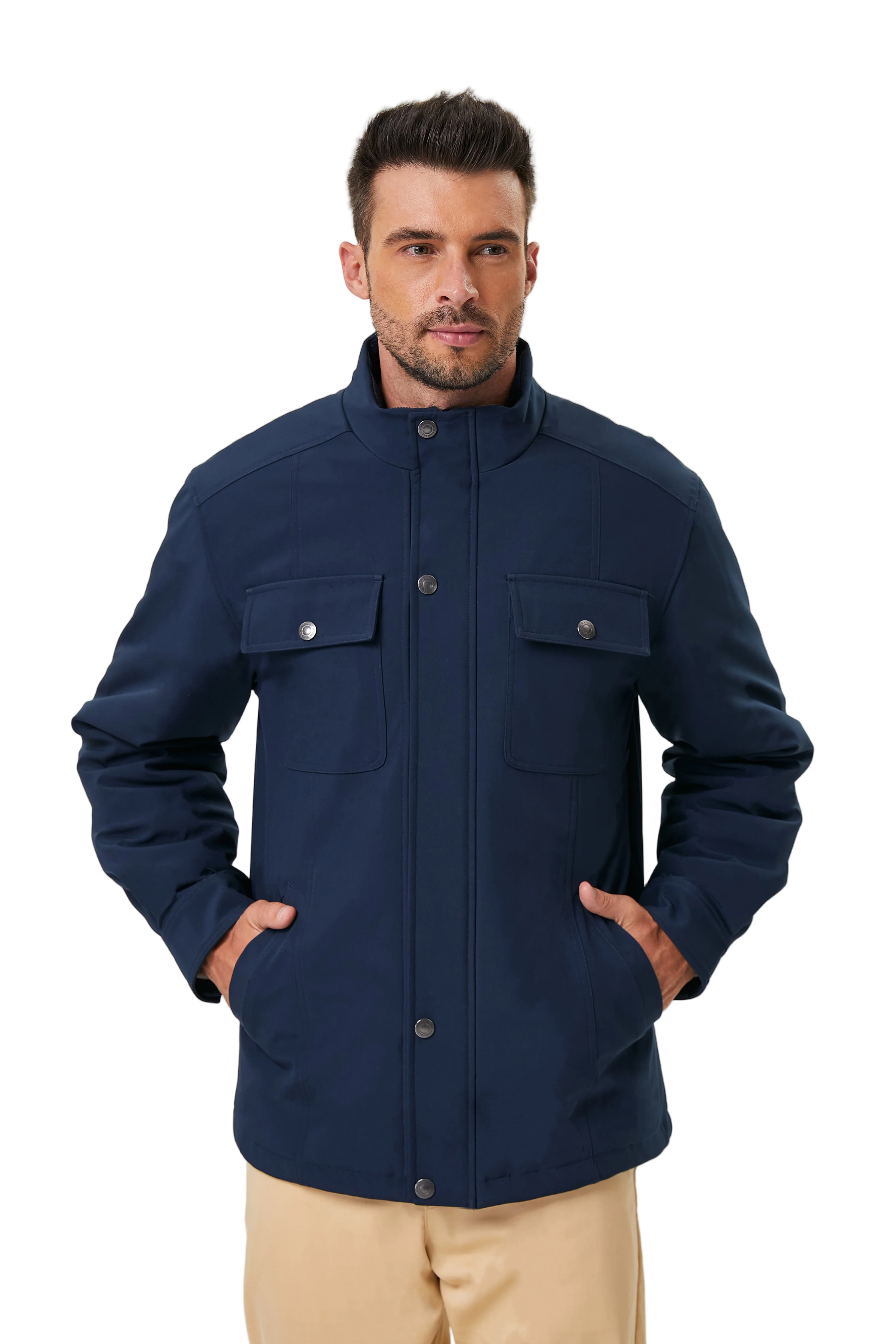 Cortland Flannel Lined Soft Shell Jacket - Image 13
