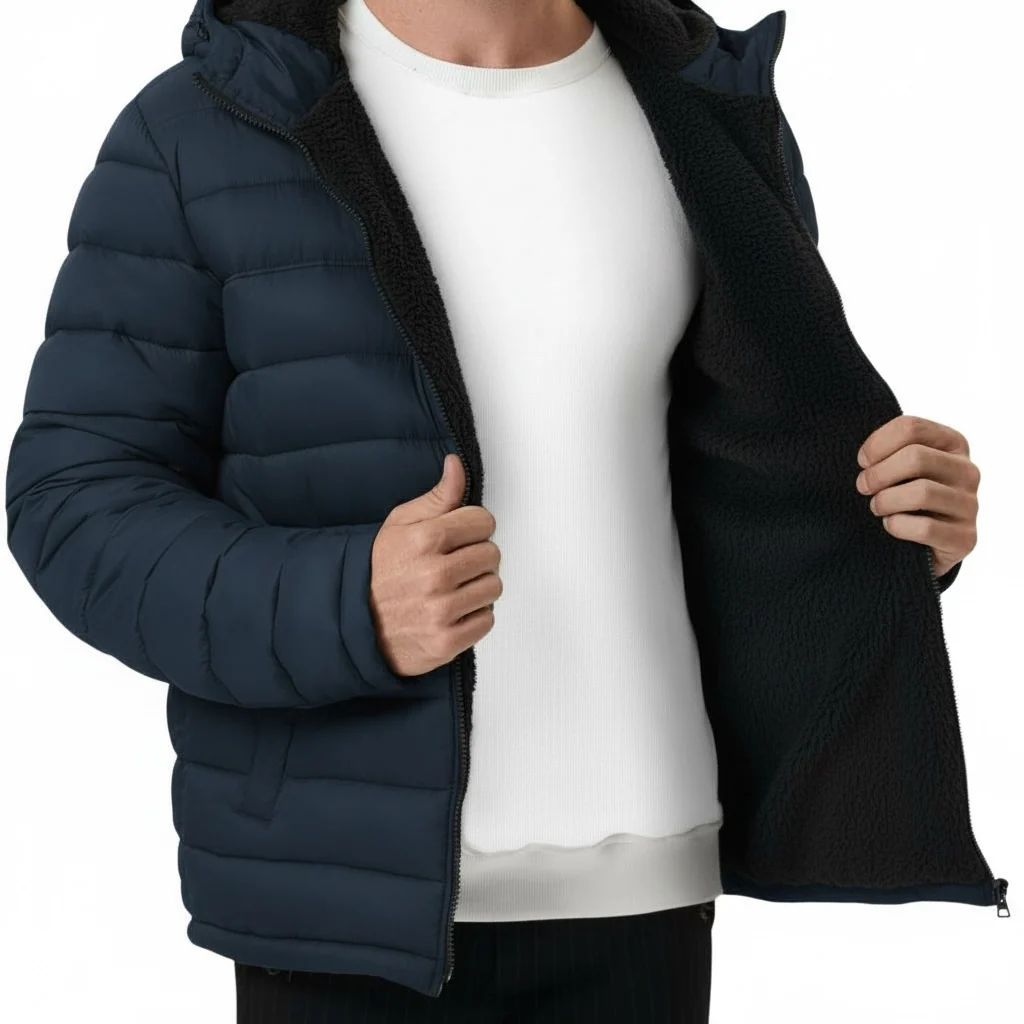 Empire Sherpa Quilted Jacket - Image 19