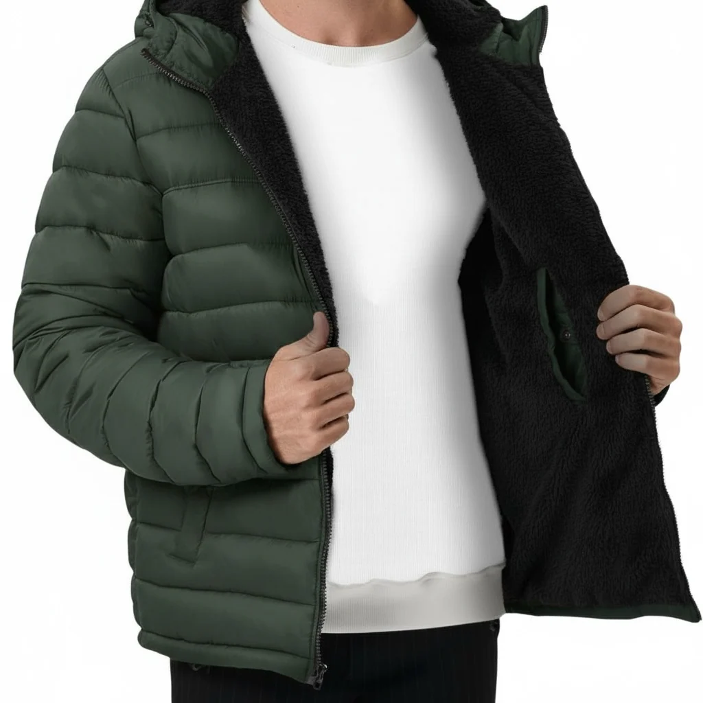 Empire Sherpa Quilted Jacket - Image 24