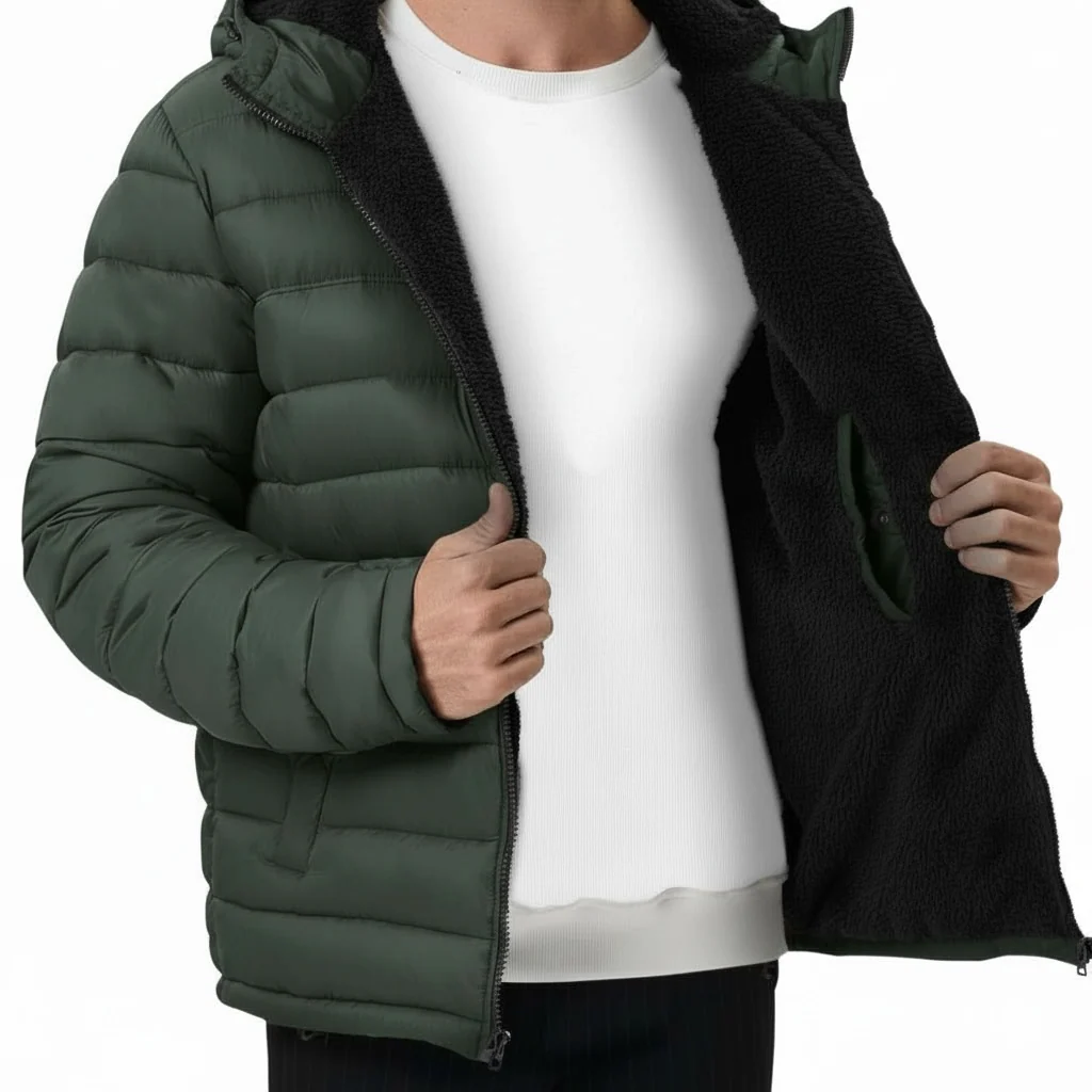 Empire Sherpa Quilted Jacket - Image 29