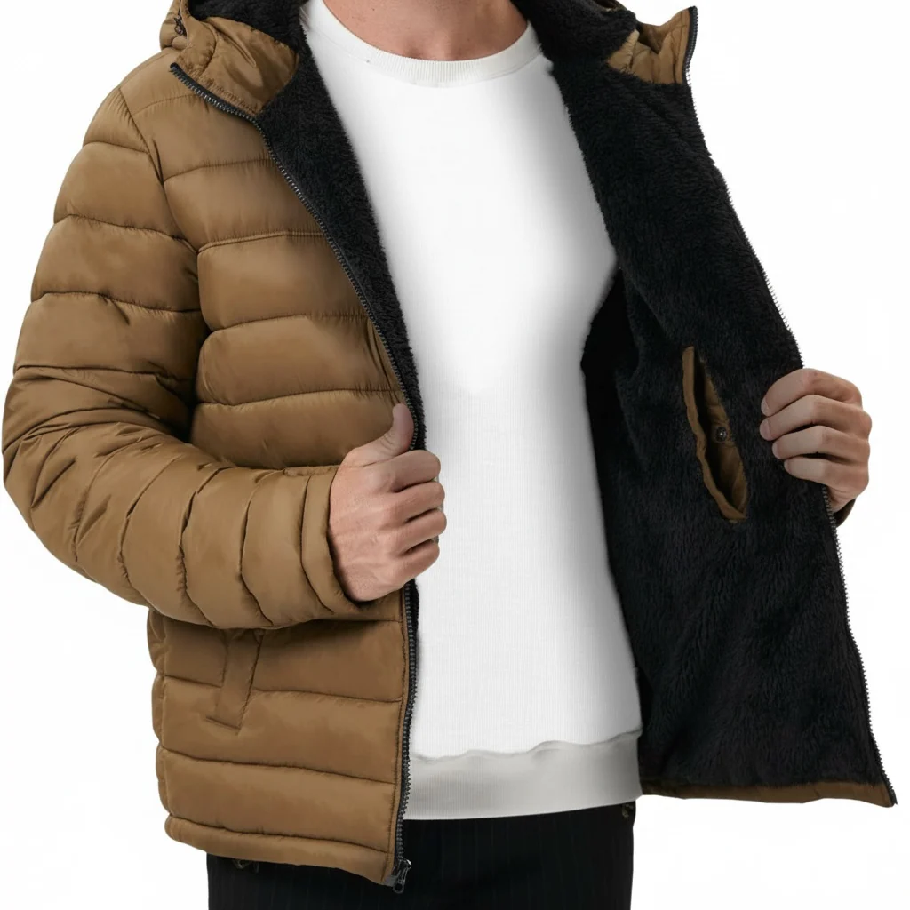 Empire Sherpa Quilted Jacket - Image 4