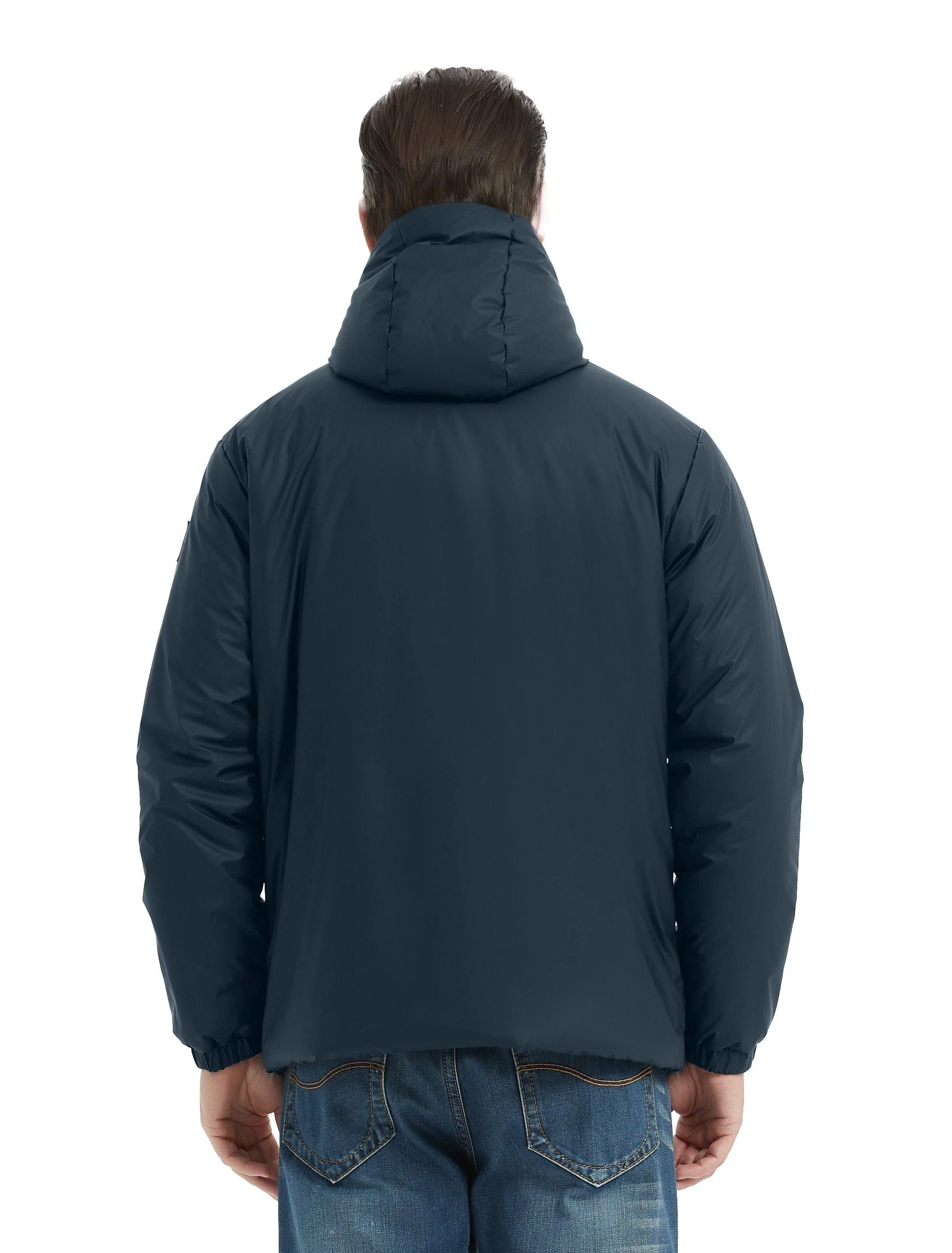 Stretch Hooded Rain Jacket - Image 10