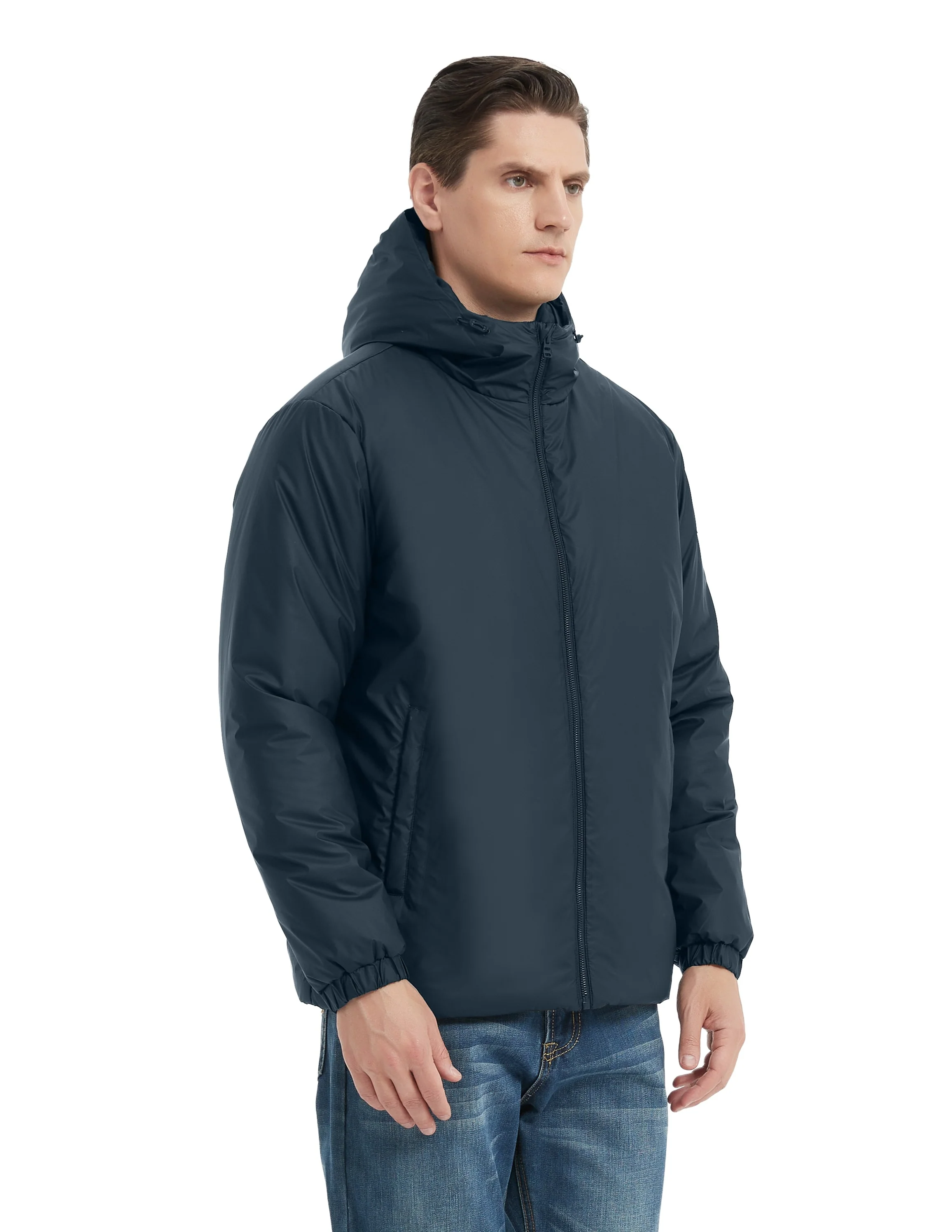 Stretch Hooded Rain Jacket - Image 11