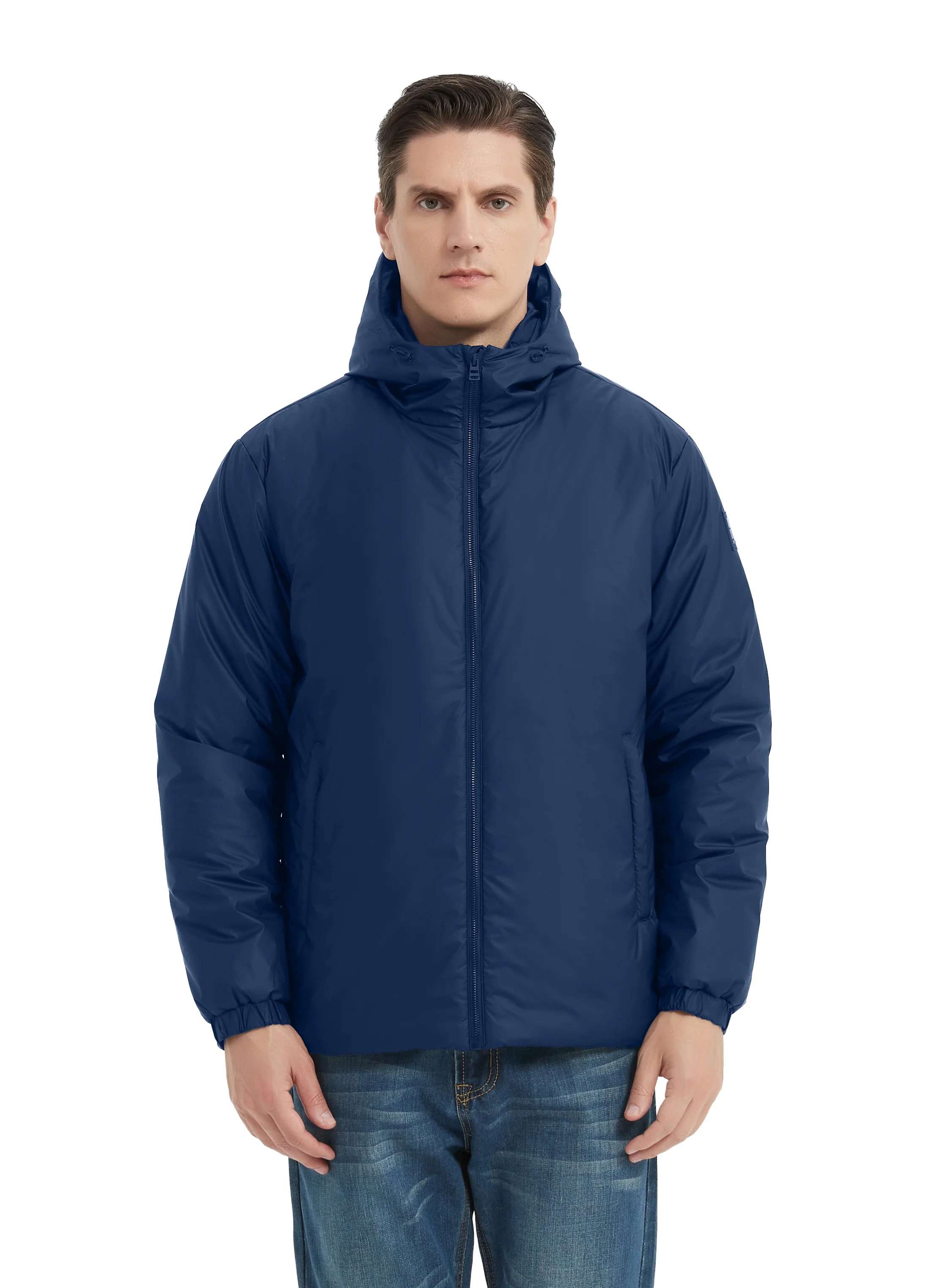 Stretch Hooded Rain Jacket - Image 5