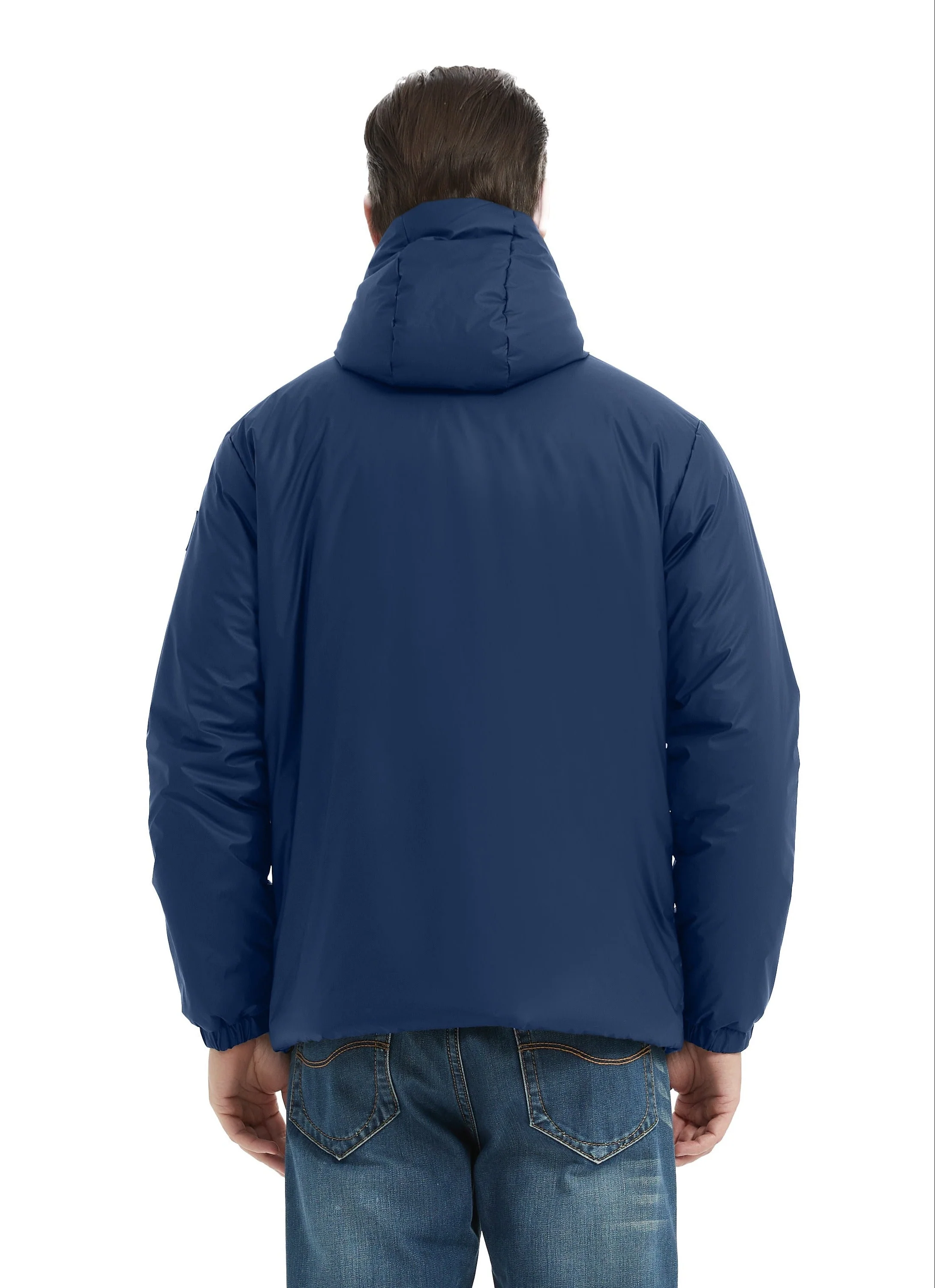 Stretch Hooded Rain Jacket - Image 6
