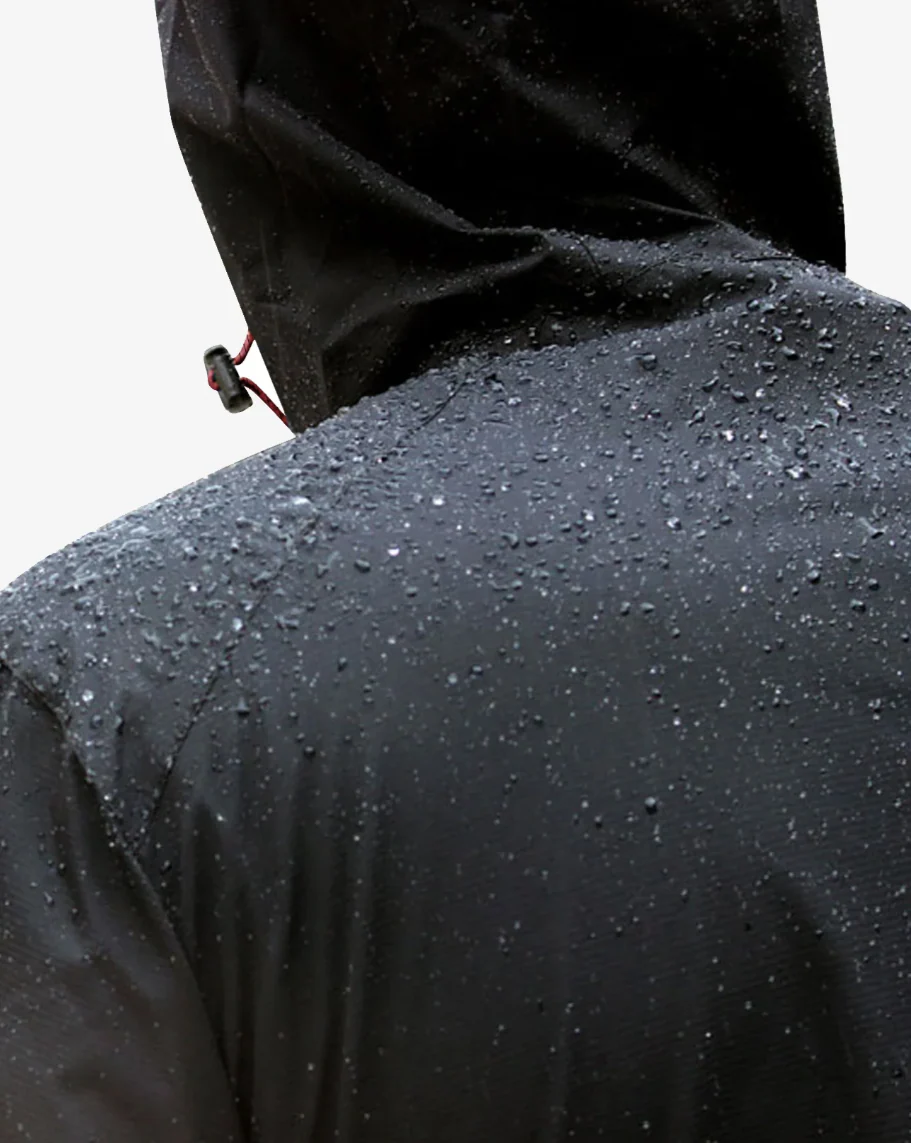 Stretch Hooded Rain Jacket - Image 8