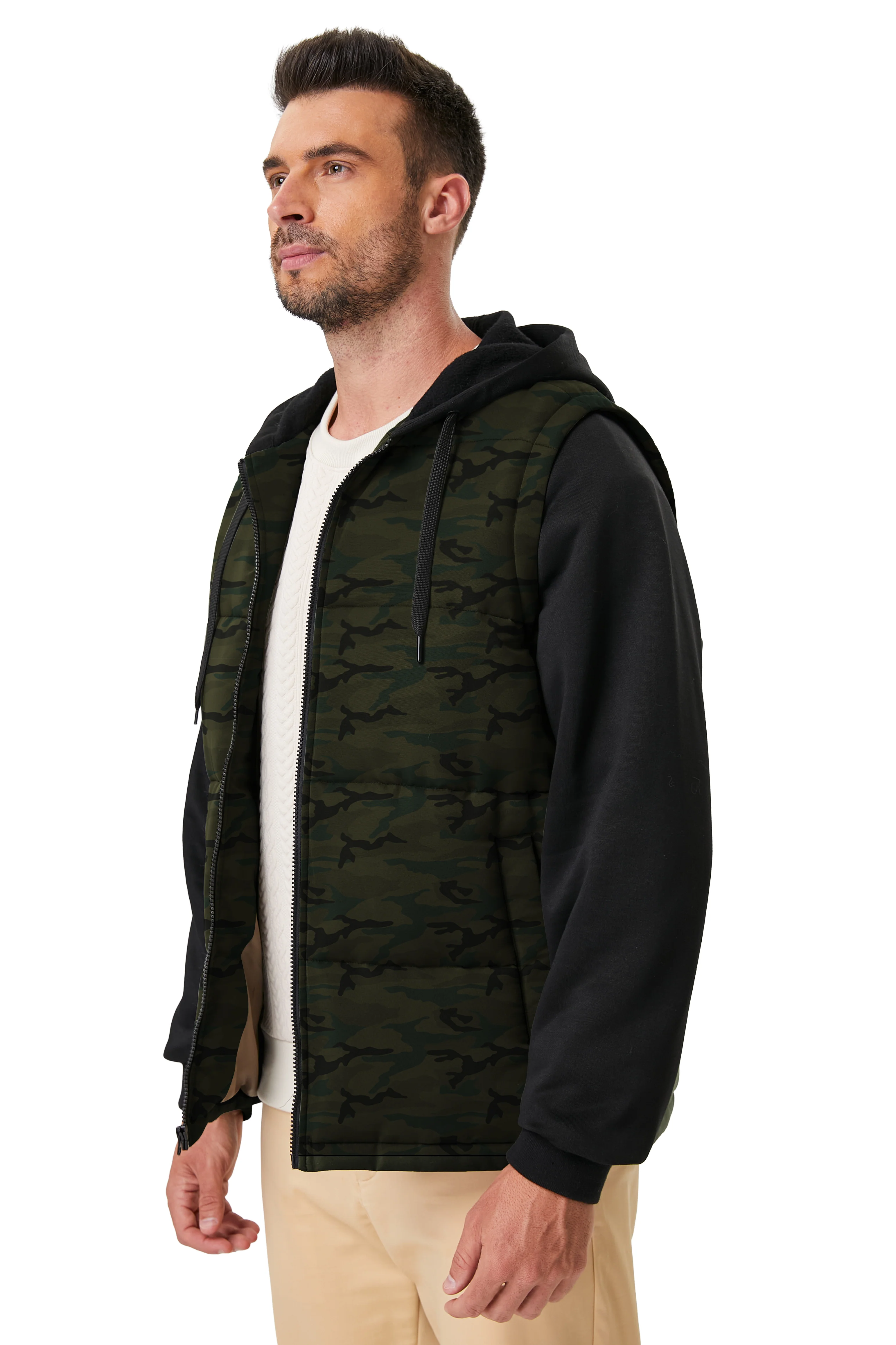 Hybrid Puffer Hoodie - Image 12