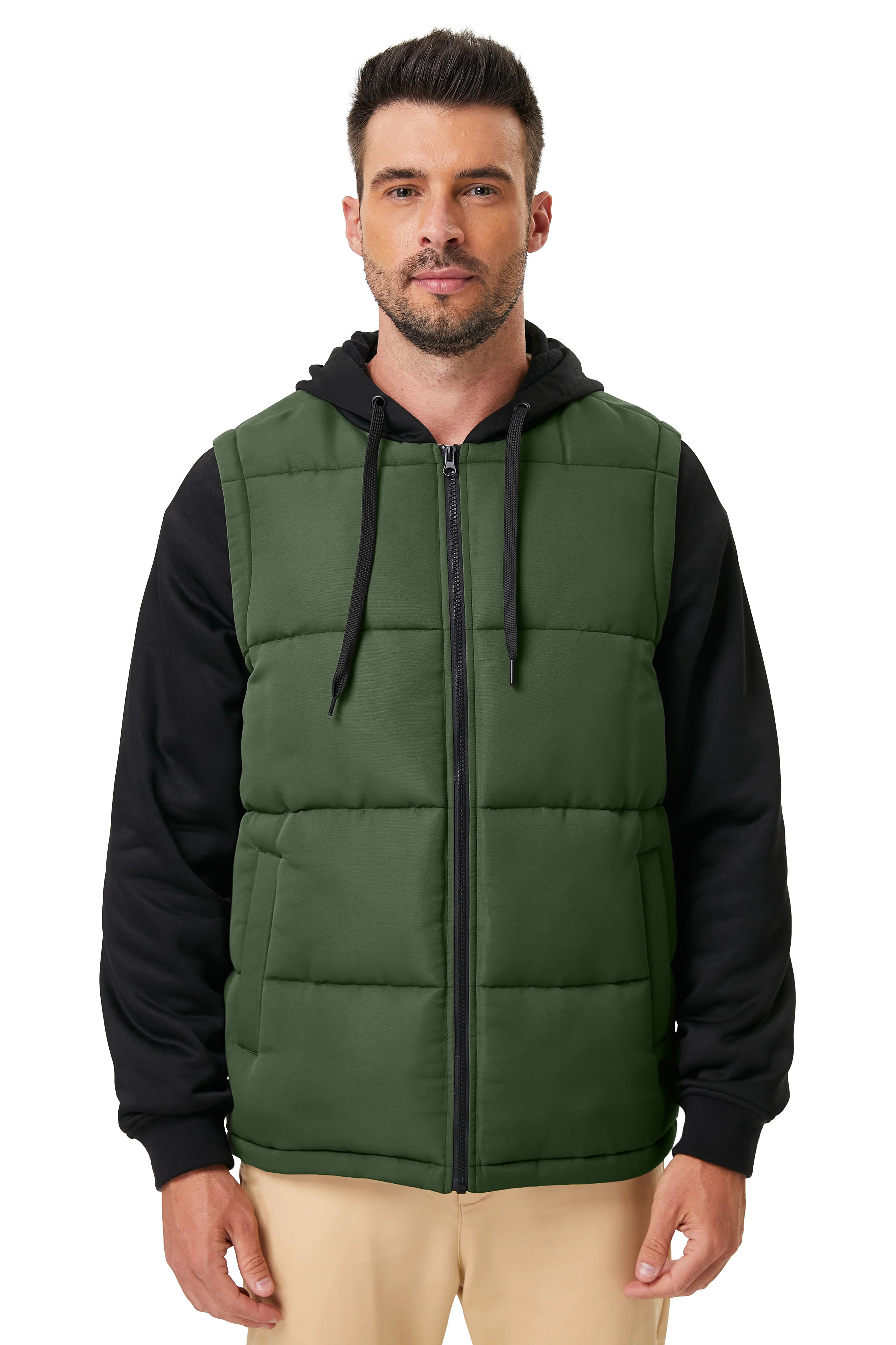 Hybrid Puffer Hoodie - Image 4