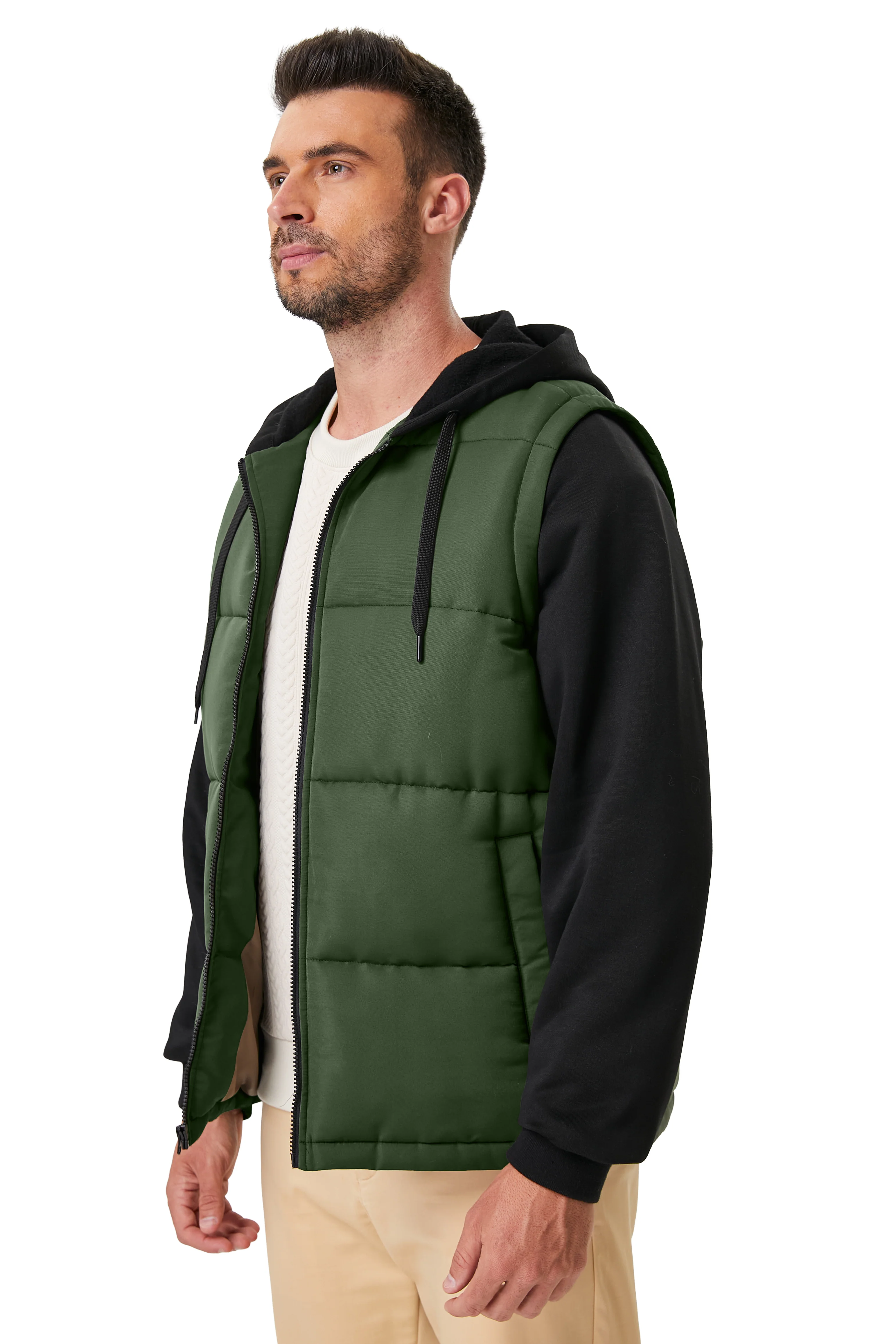 Hybrid Puffer Hoodie - Image 6