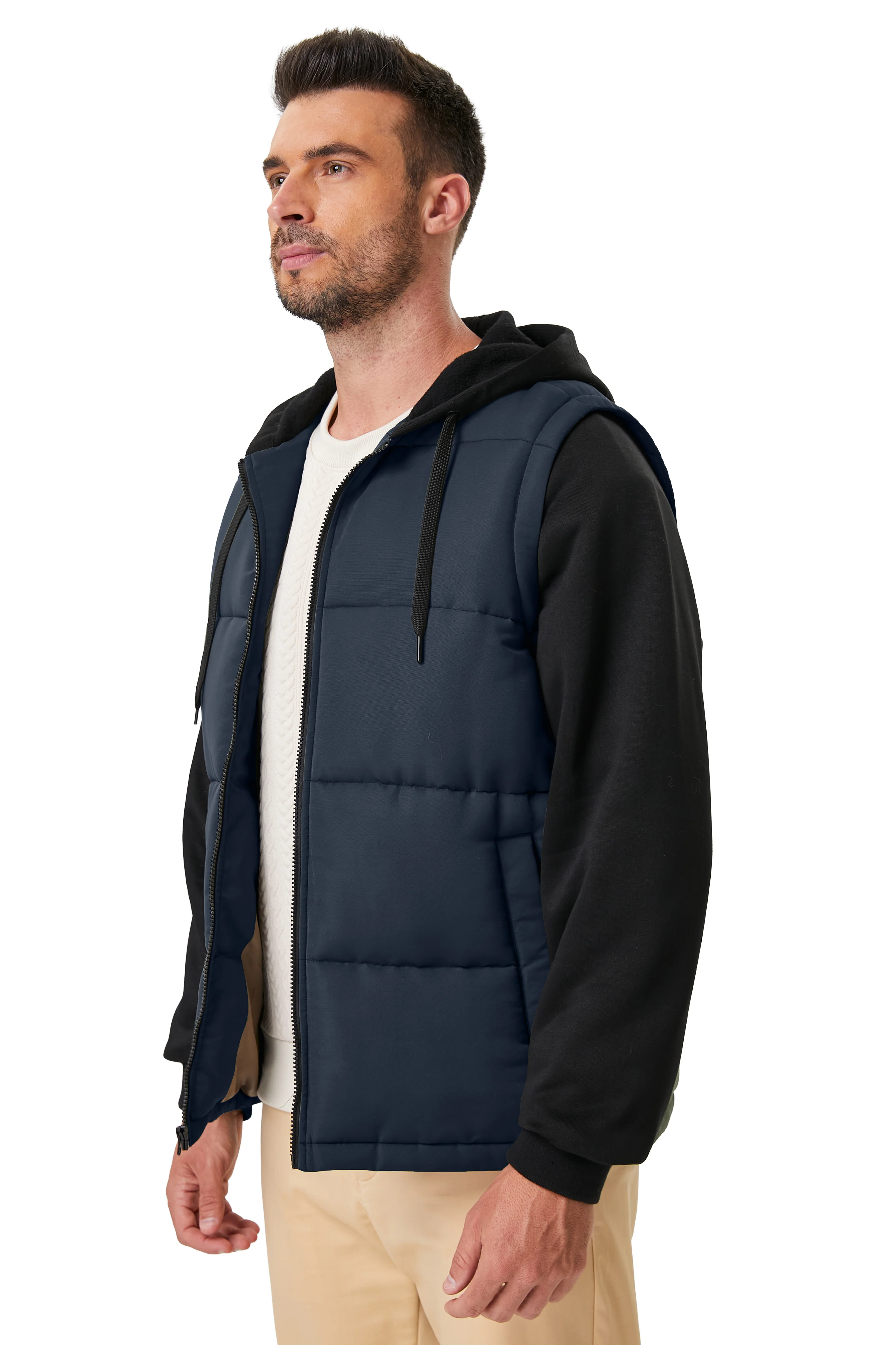 Hybrid Puffer Hoodie - Image 9