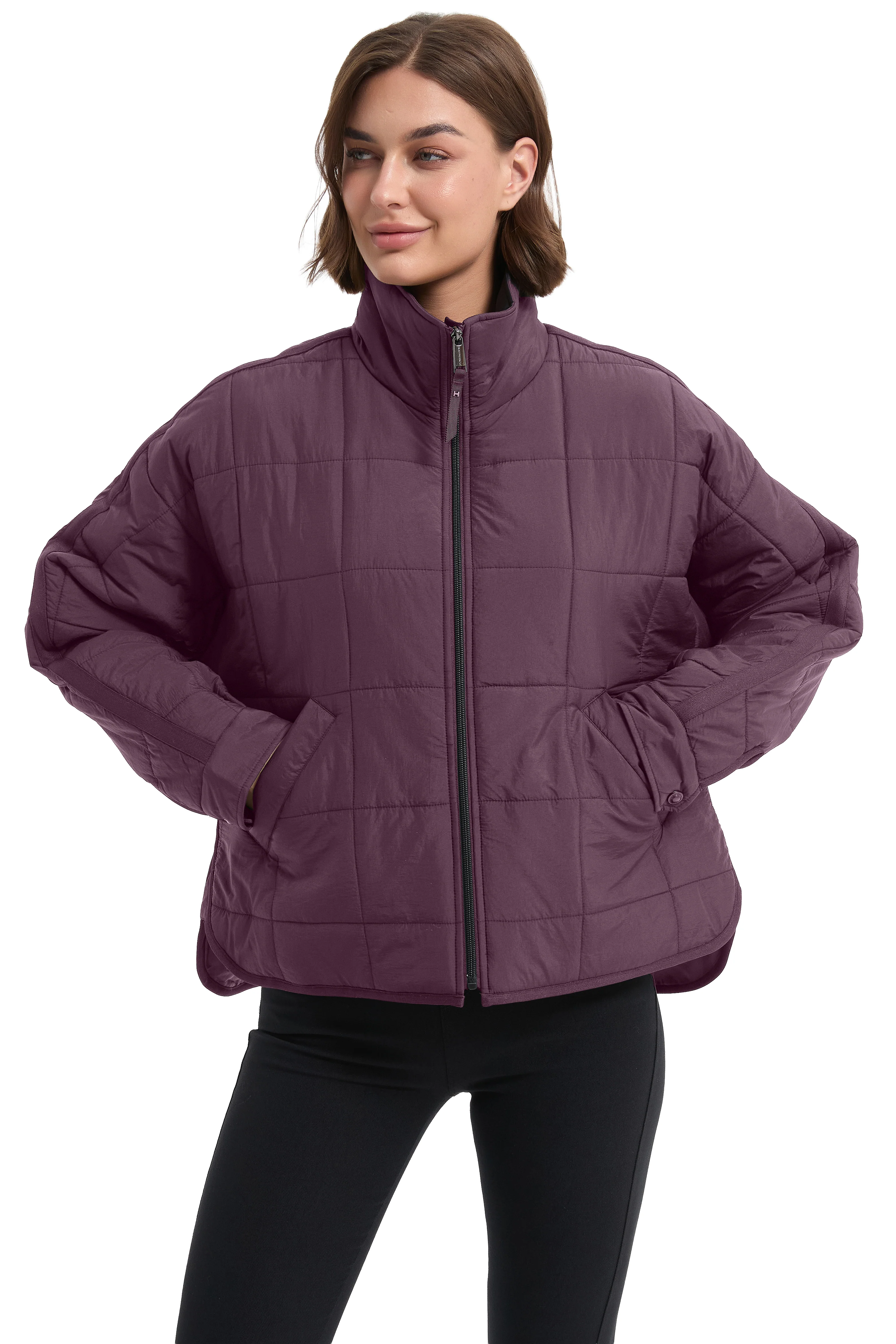 Oversized Quilted Lightweight Jacket - Image 14