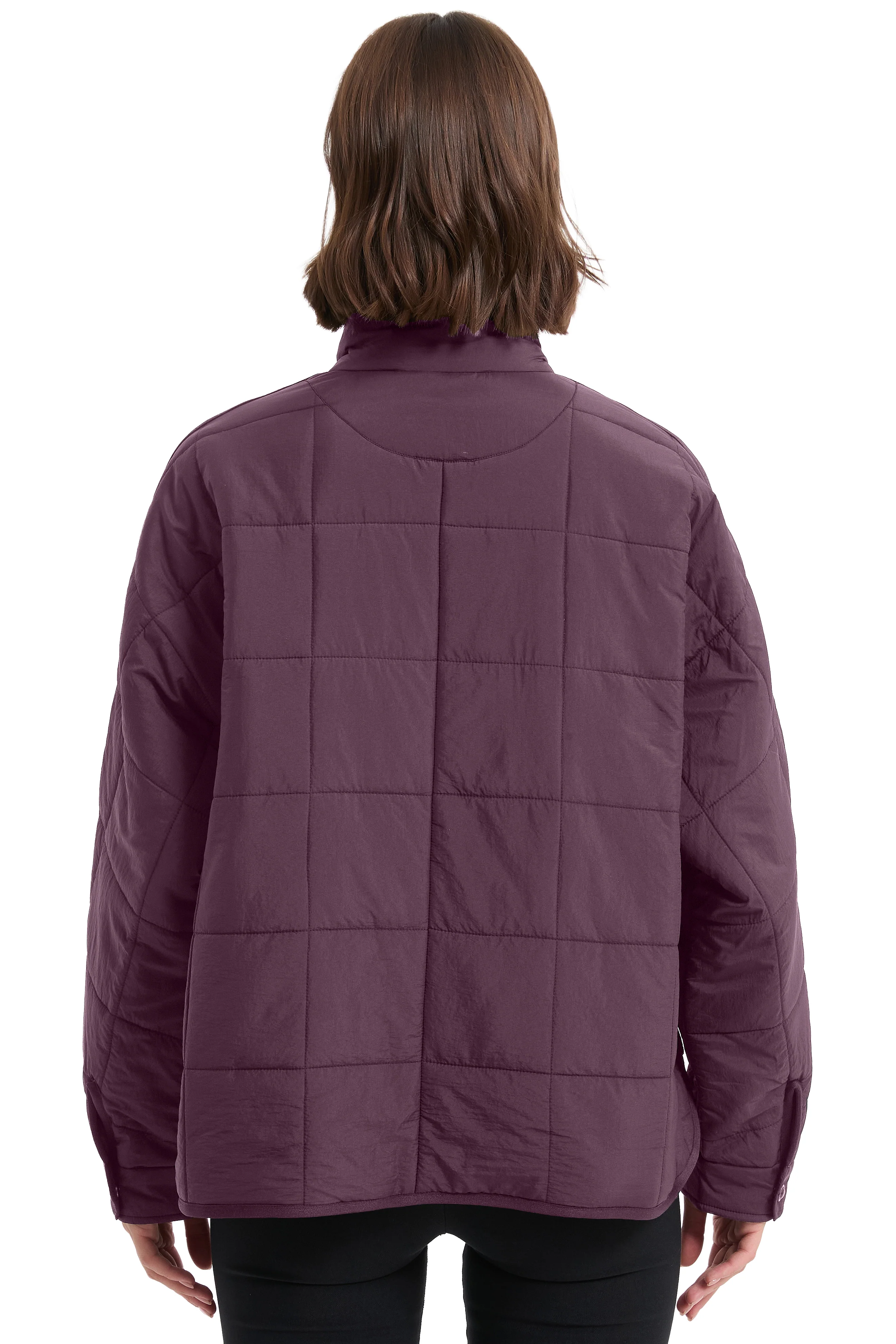Oversized Quilted Lightweight Jacket - Image 16