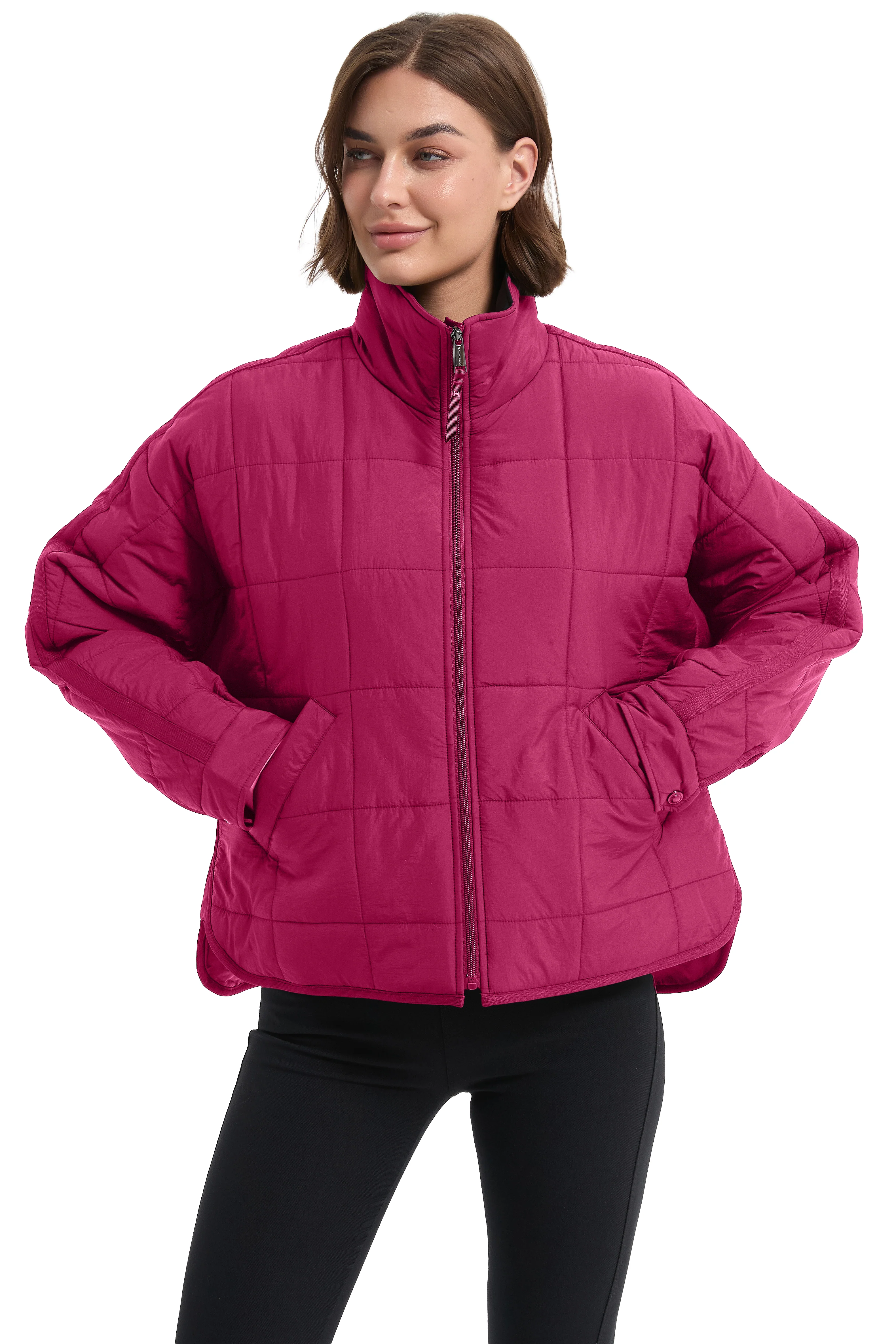 Oversized Quilted Lightweight Jacket - Image 6