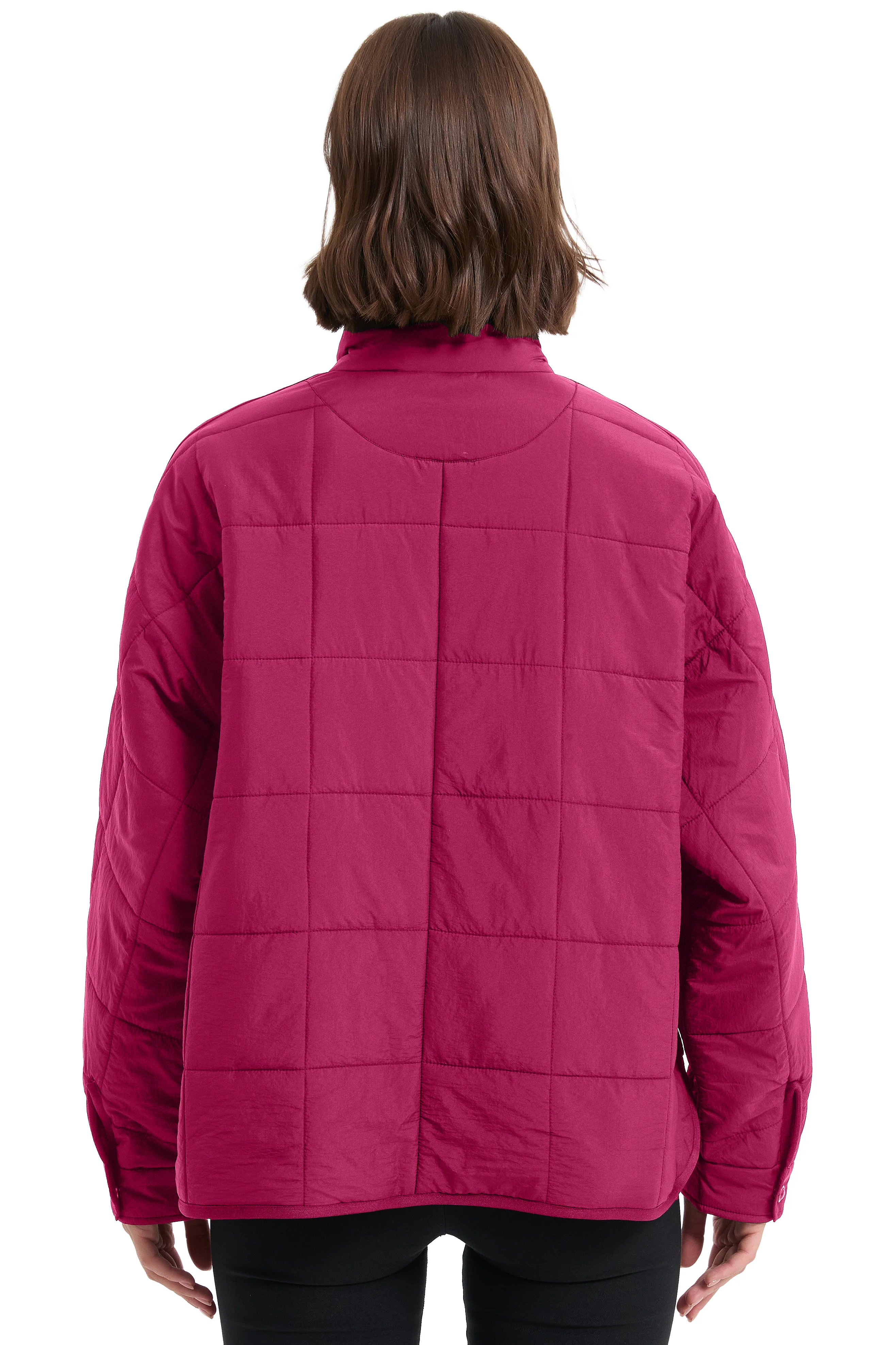 Oversized Quilted Lightweight Jacket - Image 8