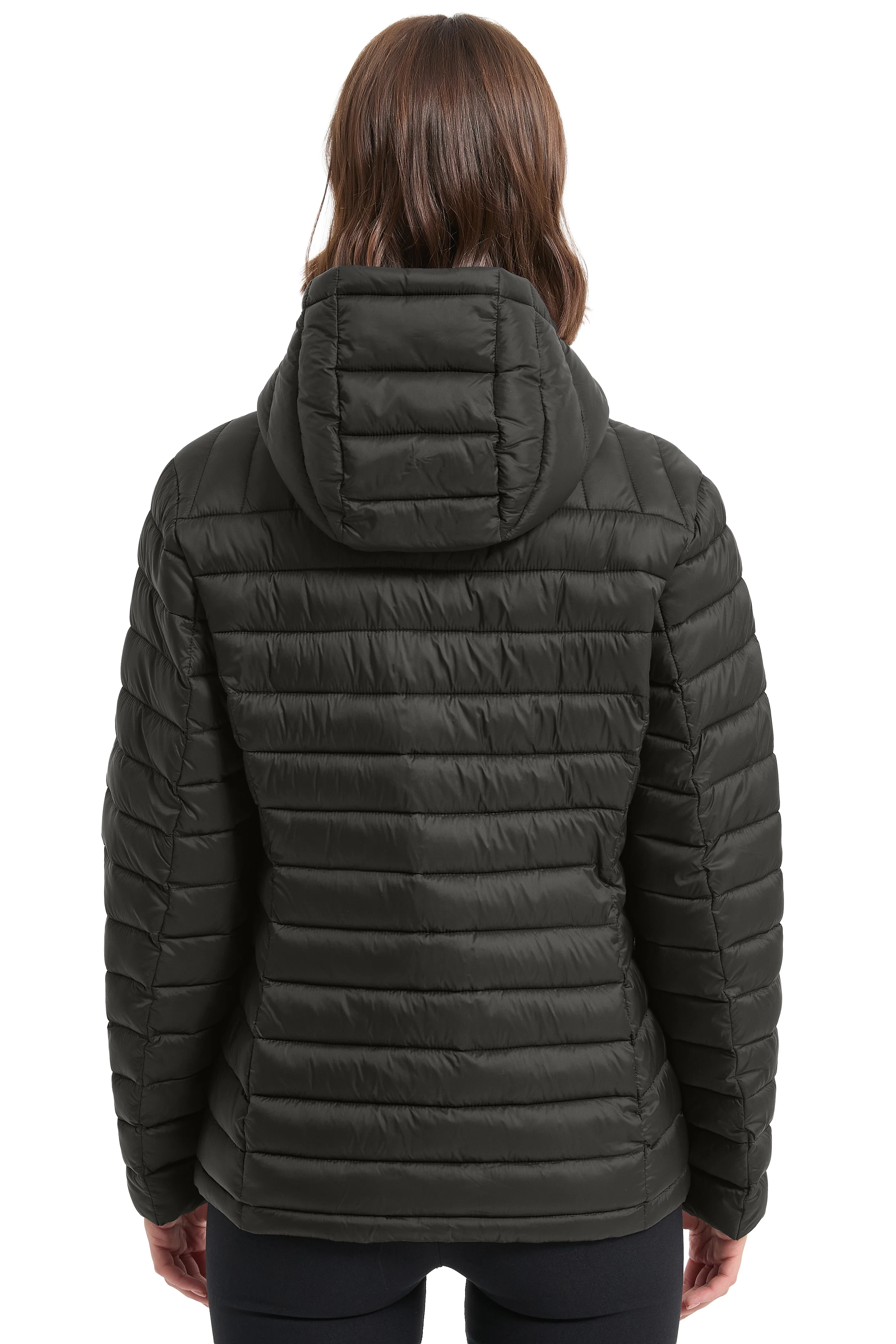 Sherpa Lined Quilted Hooded Puffer - Image 7