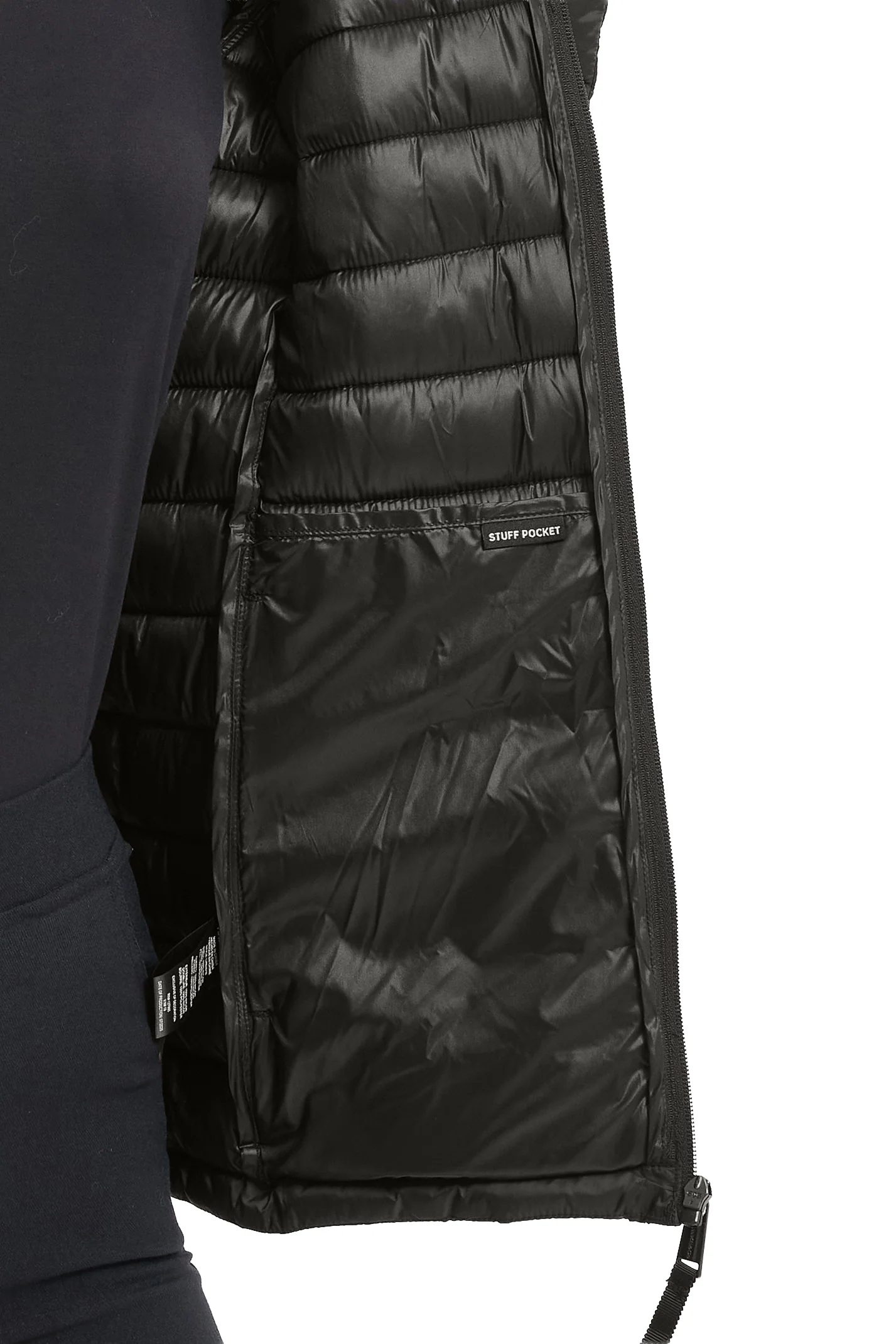 Sherpa Lined Quilted Hooded Puffer - Image 9