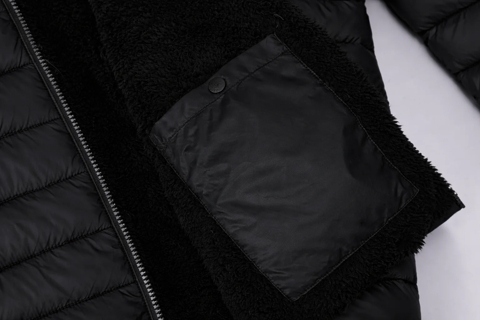 Sherpa Lined Puffer Jacket - Image 5