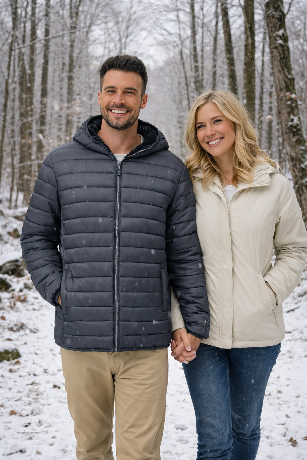 Sherpa Lined Puffer Jacket - Image 8