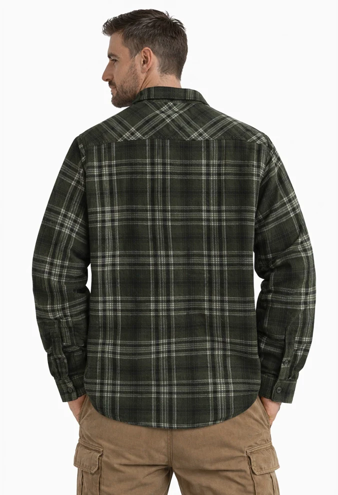 The Burly Sherpa Lined Shirt Jacket. - Image 15