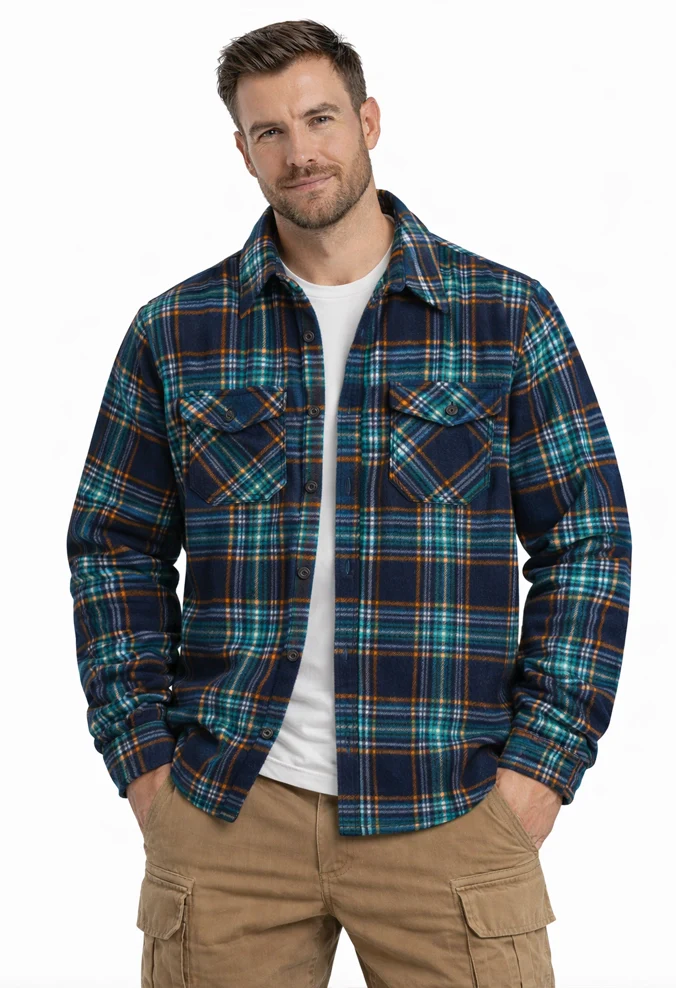 The Burly Sherpa Lined Shirt Jacket. - Image 19