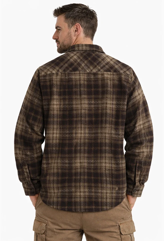 The Burly Sherpa Lined Shirt Jacket. - Image 33