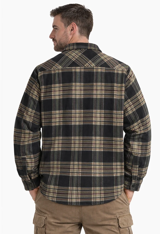 The Burly Sherpa Lined Shirt Jacket. - Image 39
