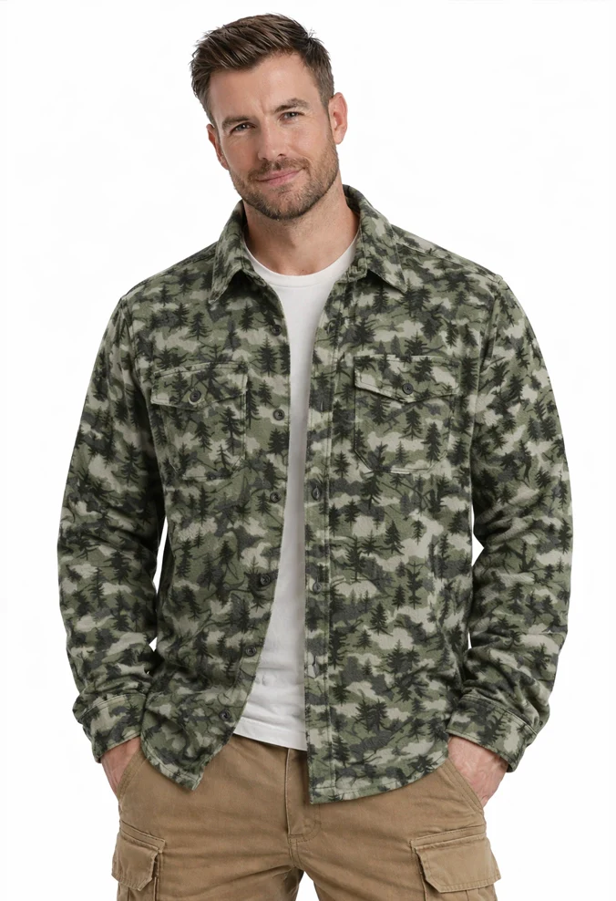 The Burly Sherpa Lined Shirt Jacket. - Image 43
