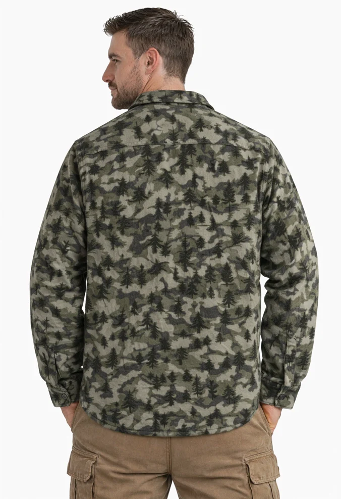 The Burly Sherpa Lined Shirt Jacket. - Image 45