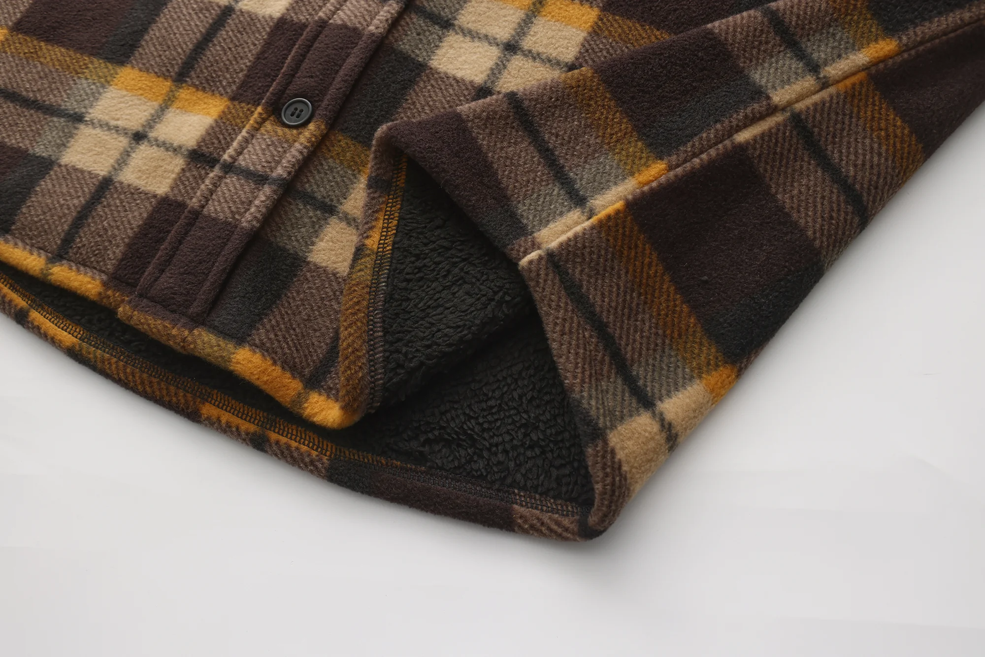 The Burly Sherpa Lined Shirt Jacket. - Image 6