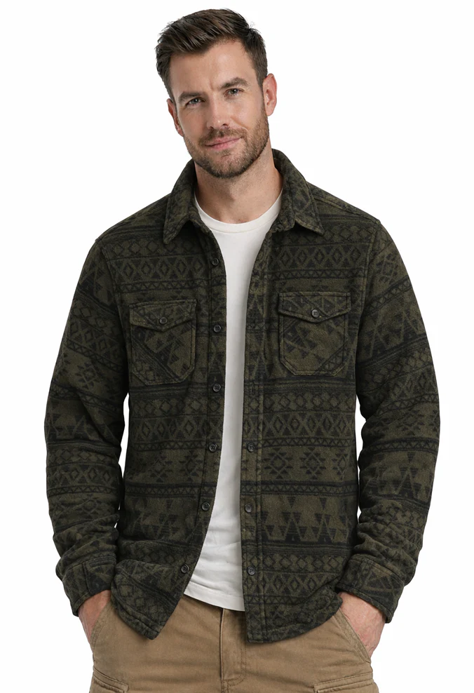 The Burly Sherpa Lined Shirt Jacket. - Image 7
