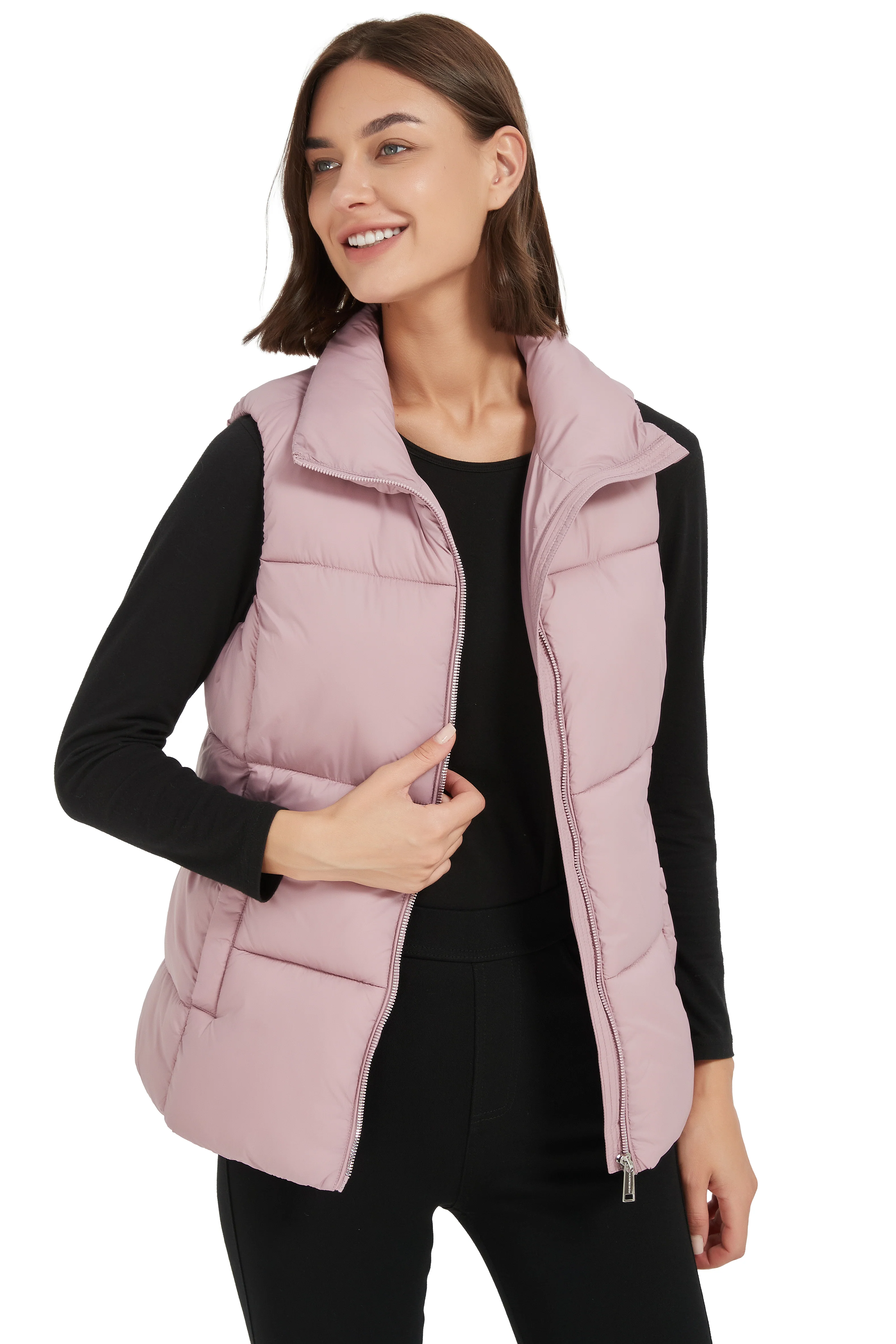 Nylon Quilted Vest - Image 3