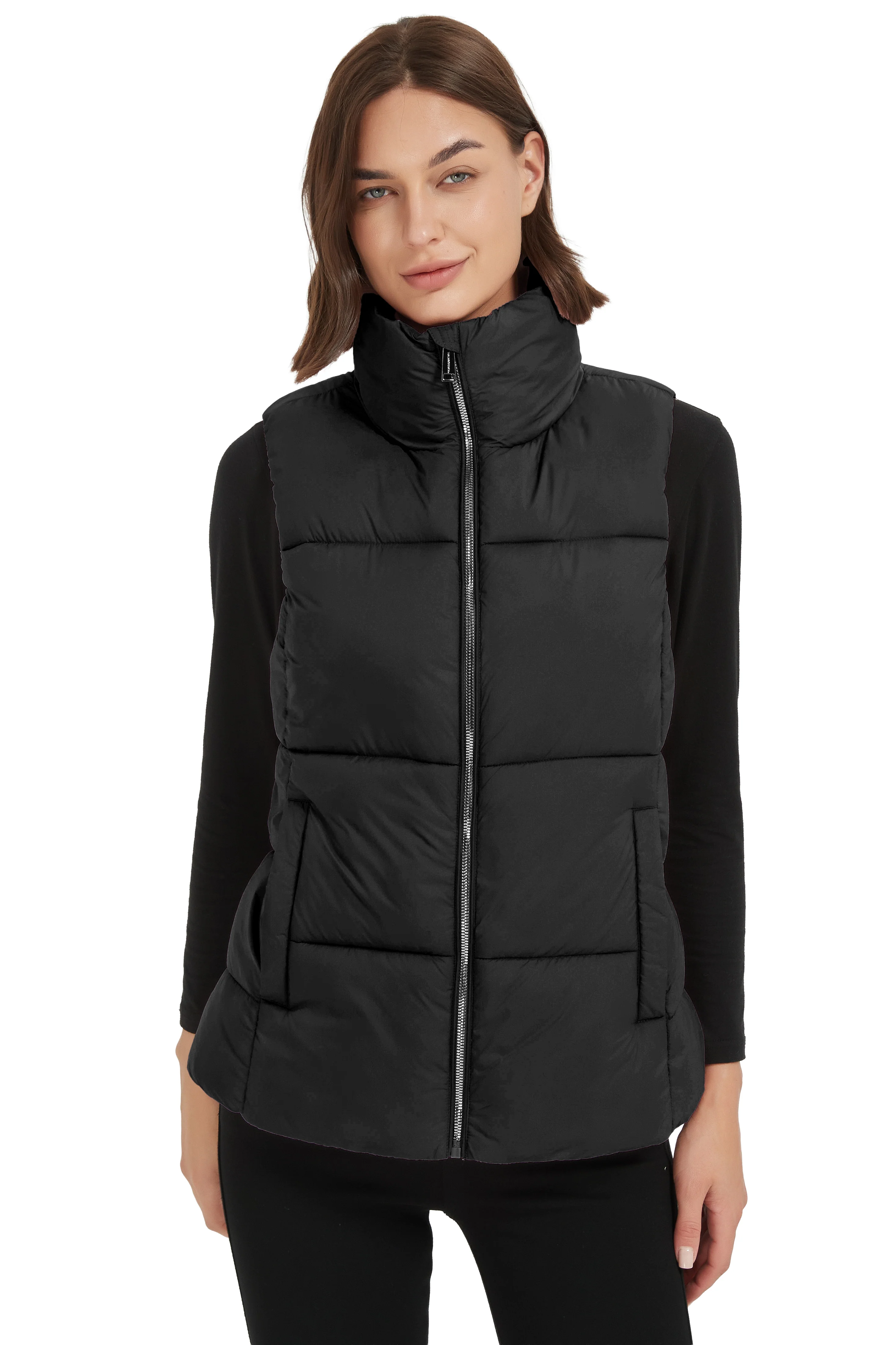 Nylon Quilted Vest - Image 5