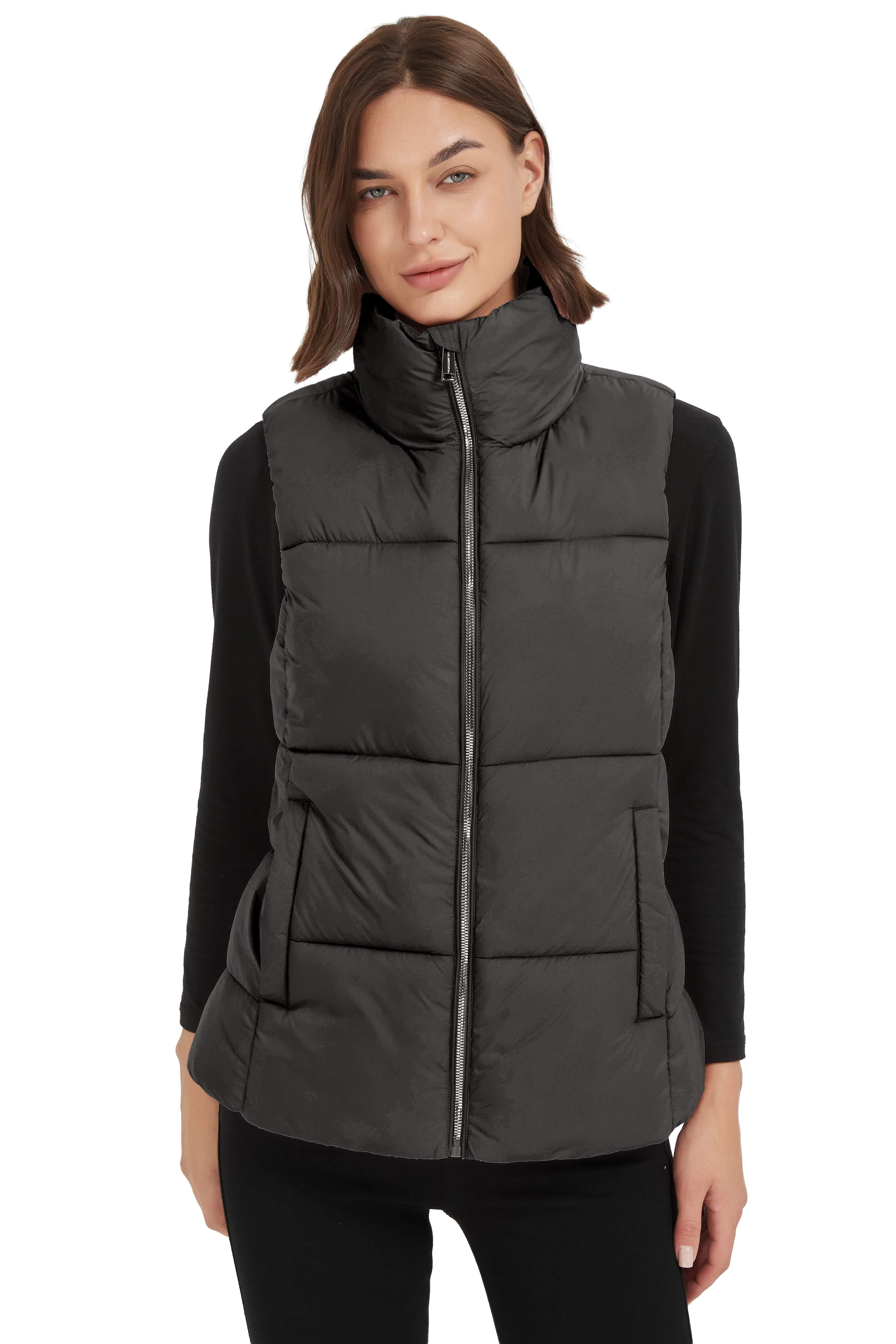 Nylon Quilted Vest - Image 9